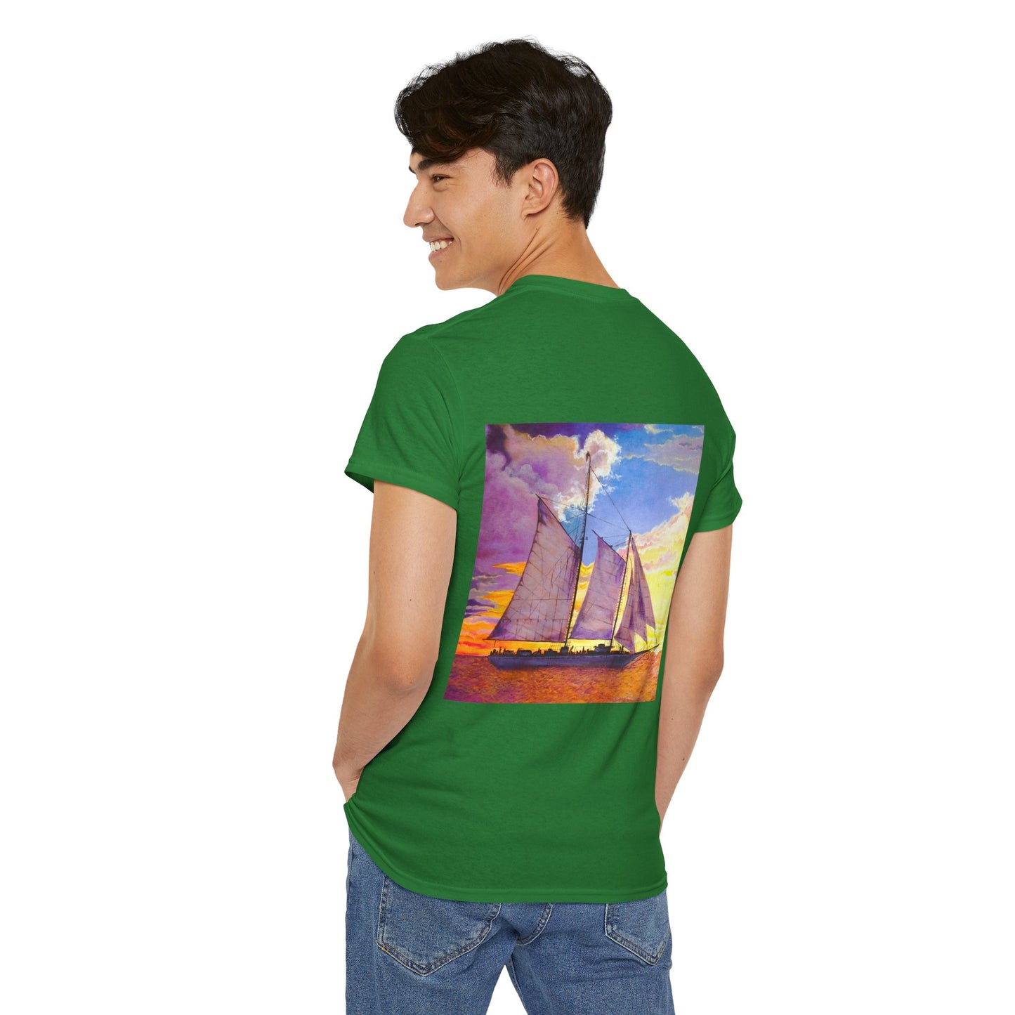 Smooth Sailing- Amazing Unisex Heavy Cotton Short Sleeve Tee Shirts!