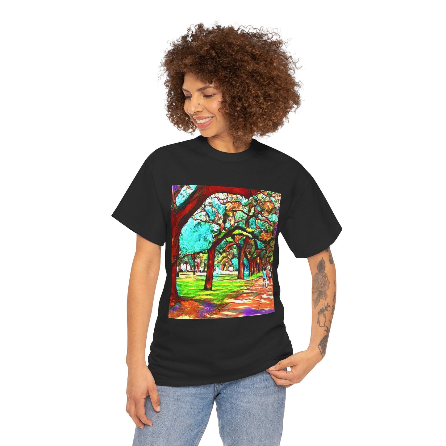 Savannah Walk -Amazing Unisex Heavy Cotton Short Sleeve Tee Shirts!