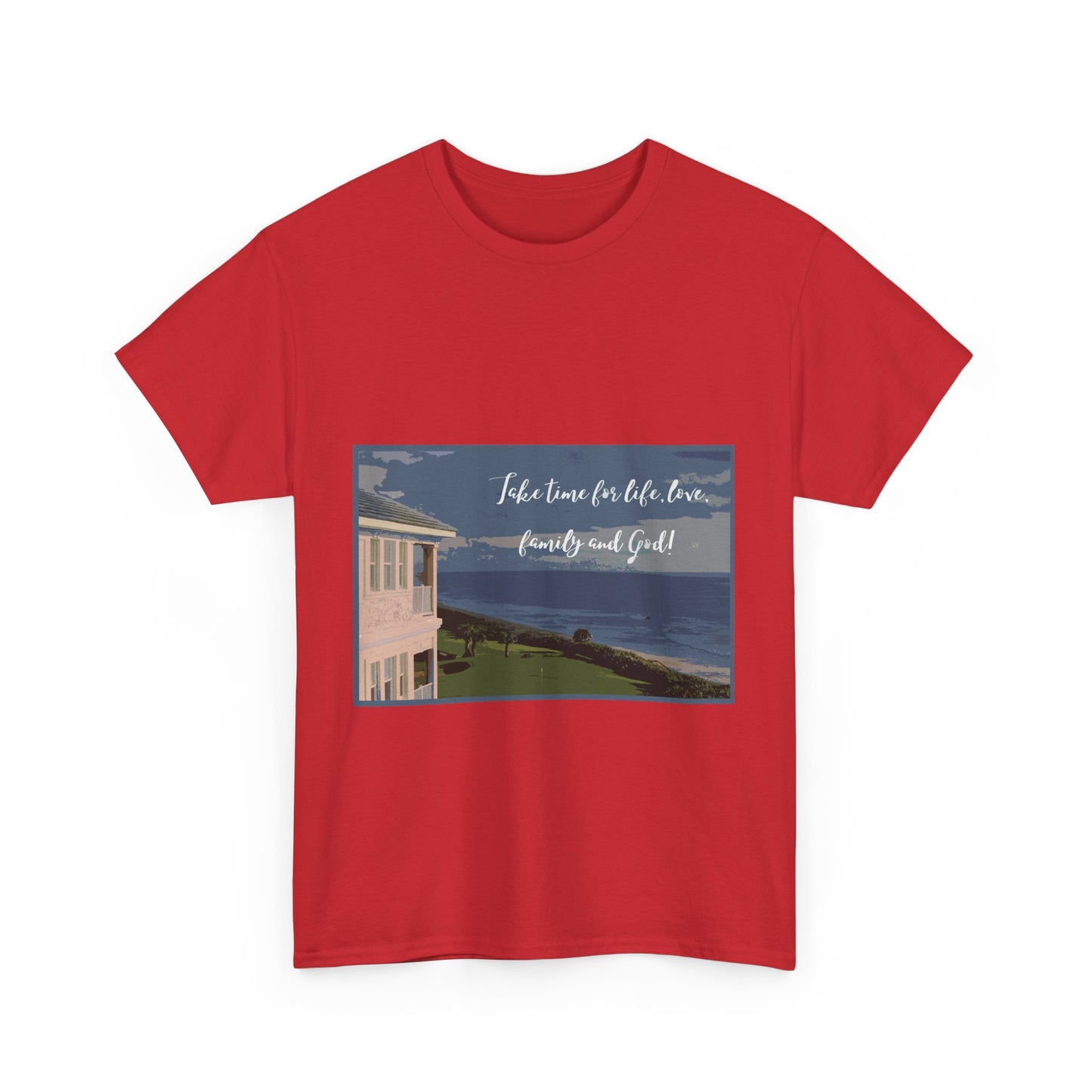 Take time for life- Amazing Unisex Heavy Cotton Tee