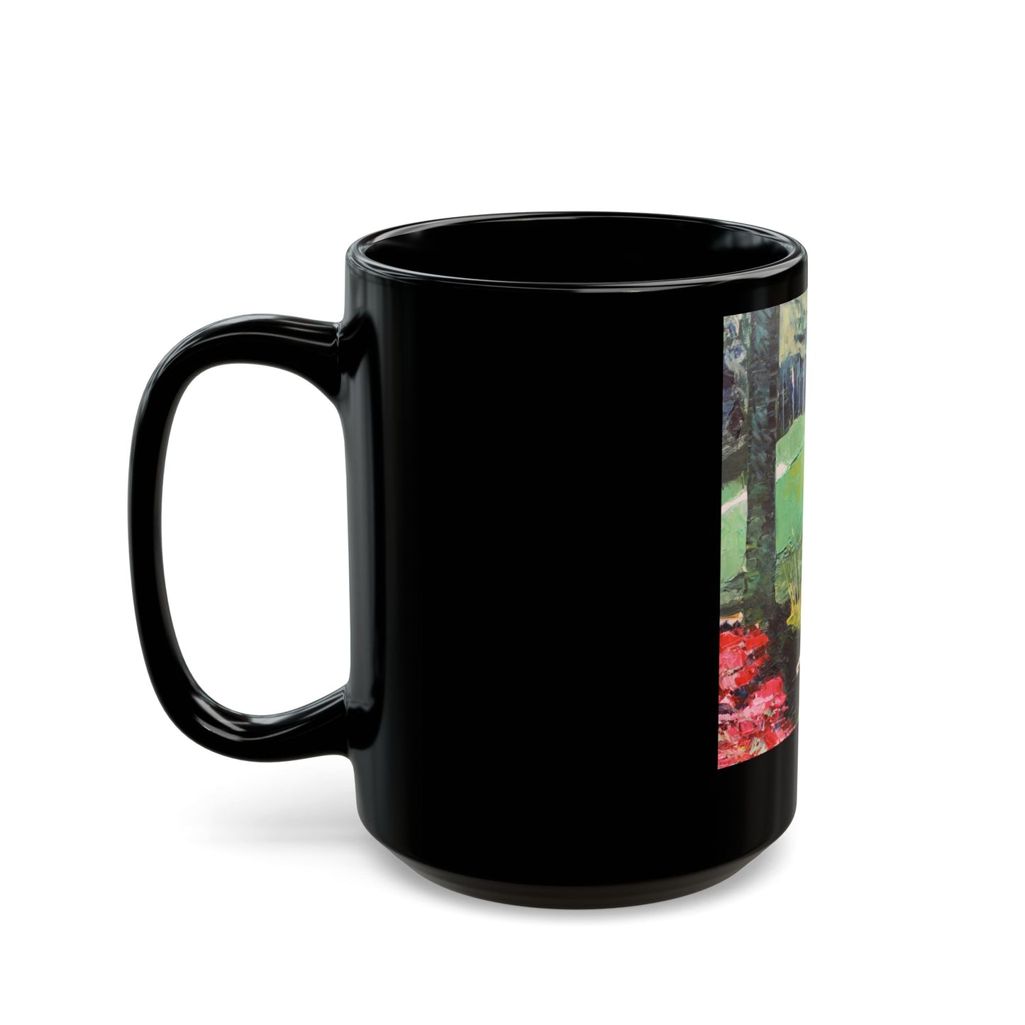 Master's Golf Course - 11 oz or 15 oz Ceramic Black Mugs