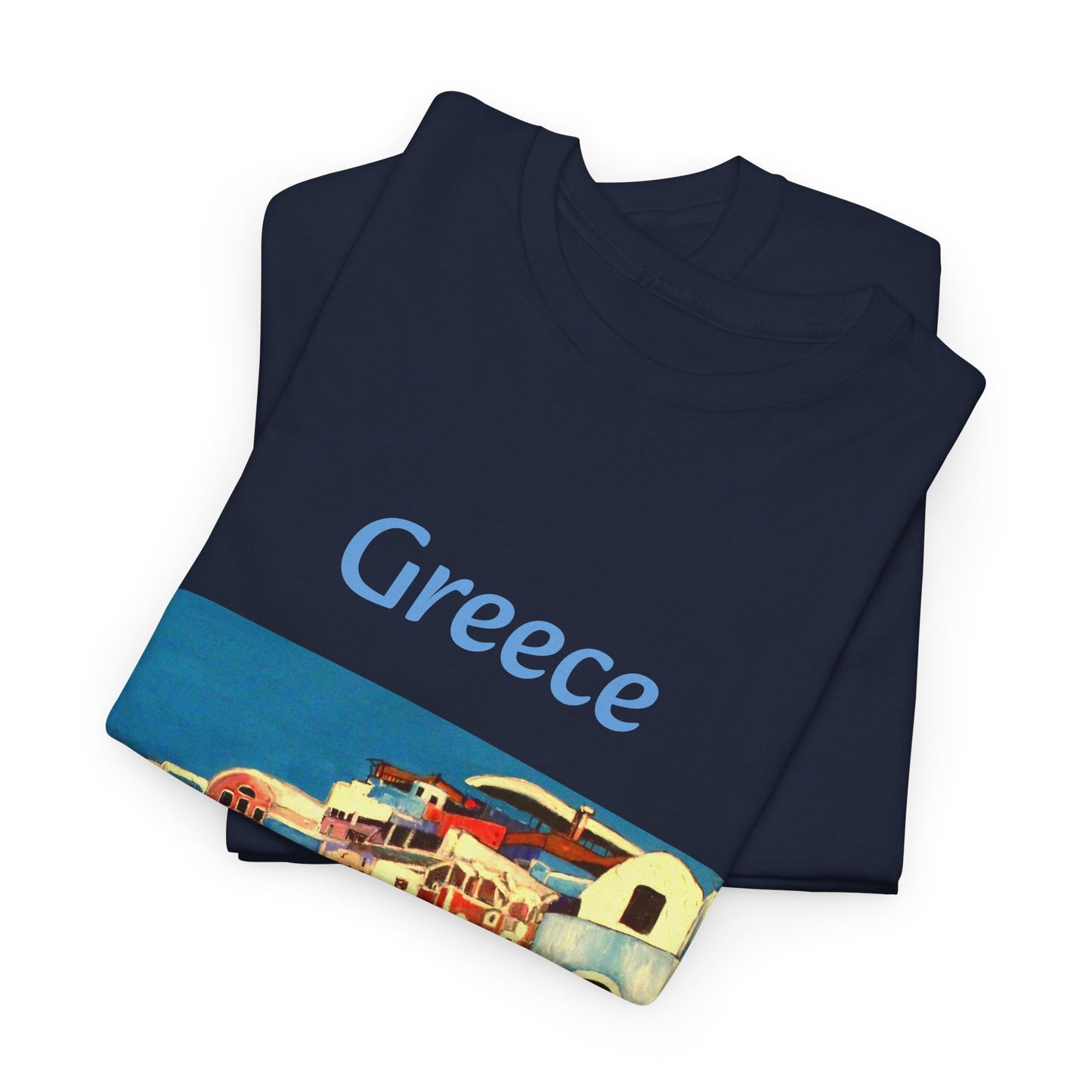 Greece - Amazing Unisex Heavy Cotton Short Sleeve Tee Shirts!