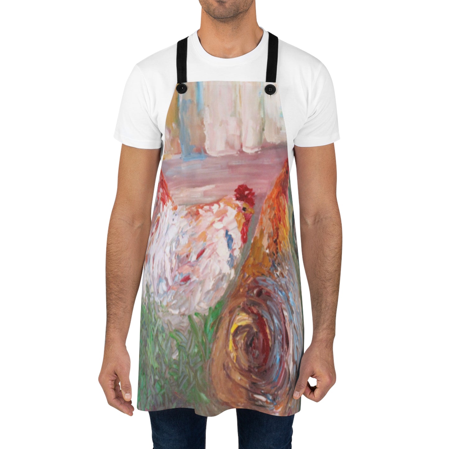 Betsy's Chickens -Apron