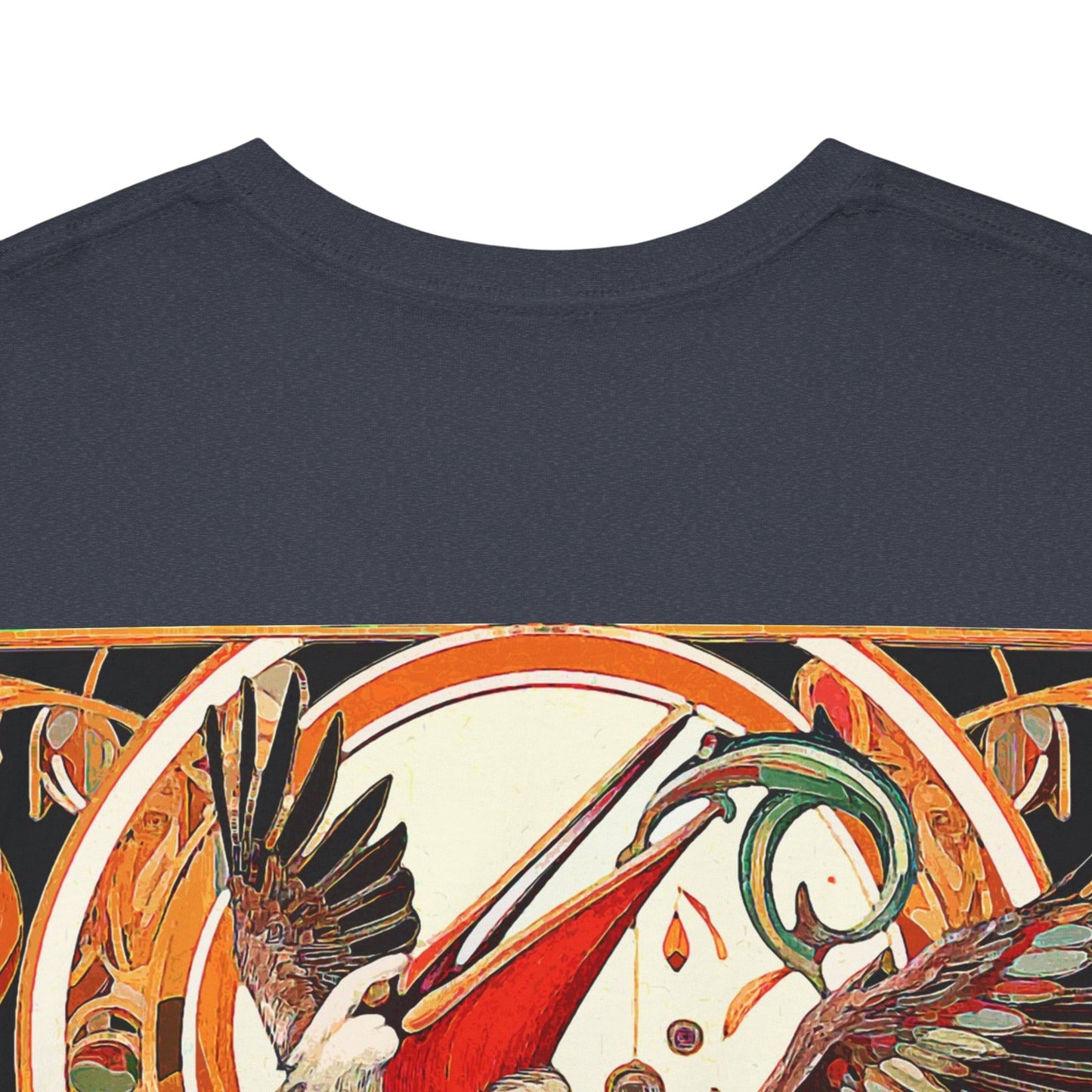 Magnificent Bird - Amazing Unisex Heavy Cotton Short Sleeve Tee Shirts!