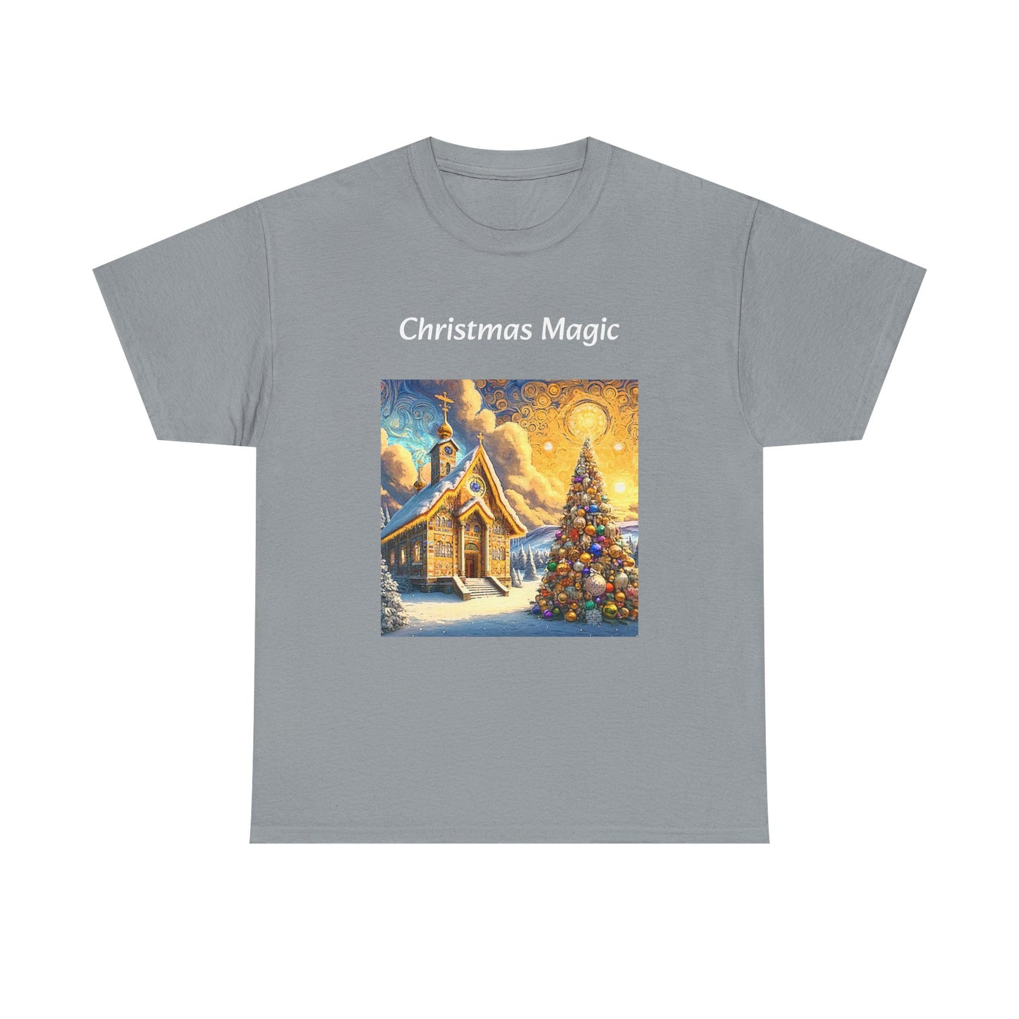 Magic Christmas Amazing Unisex Heavy Cotton Short Sleeve Tee Shirts!