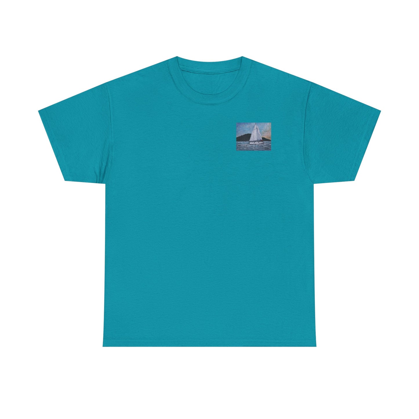 Smoothly Sailing - Amazing Unisex Heavy Cotton Short Sleeve Tee Shirts!