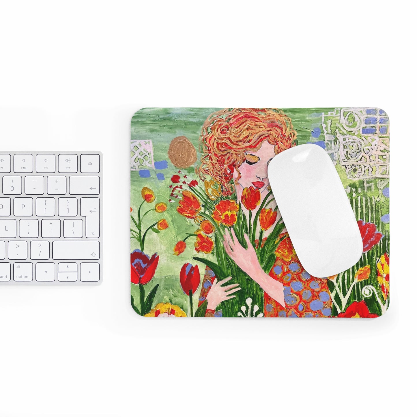 The Queen of Spring Mousepad