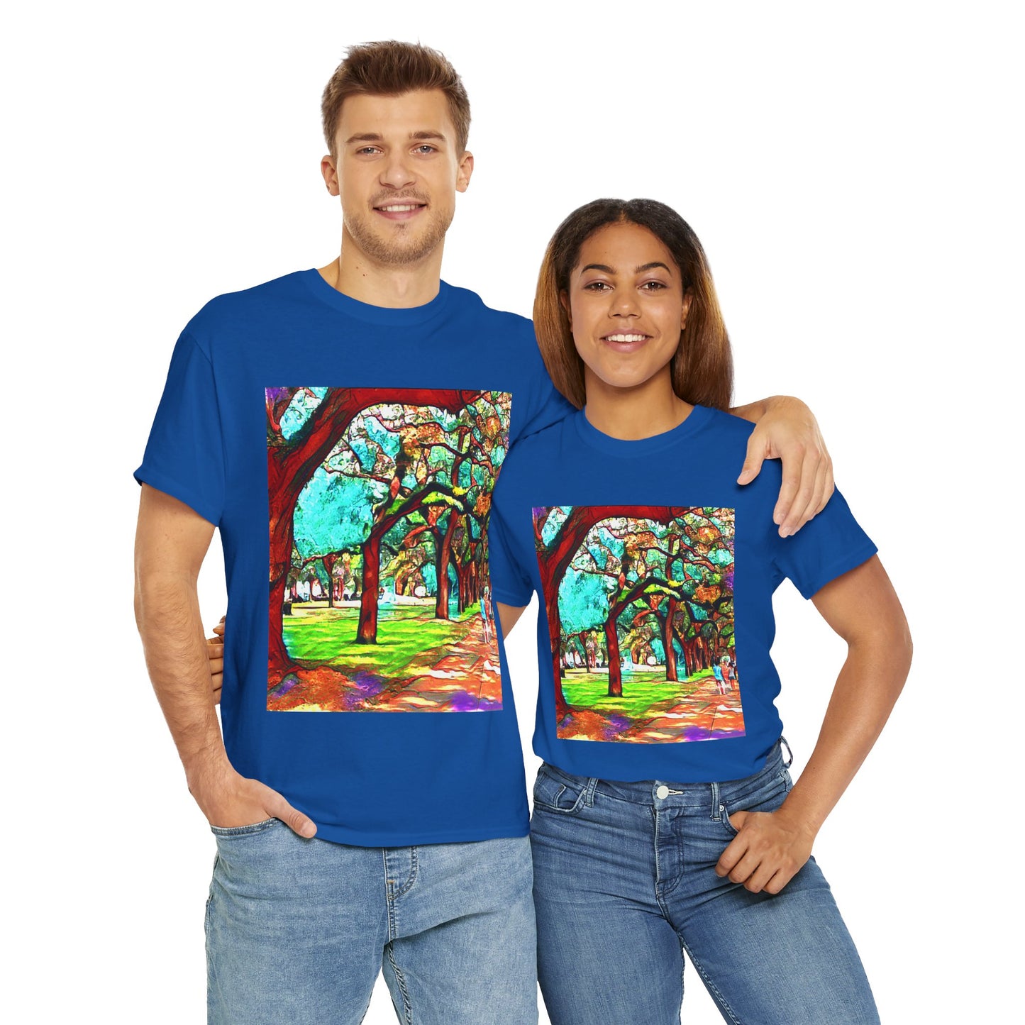 Savannah Walk -Amazing Unisex Heavy Cotton Short Sleeve Tee Shirts!
