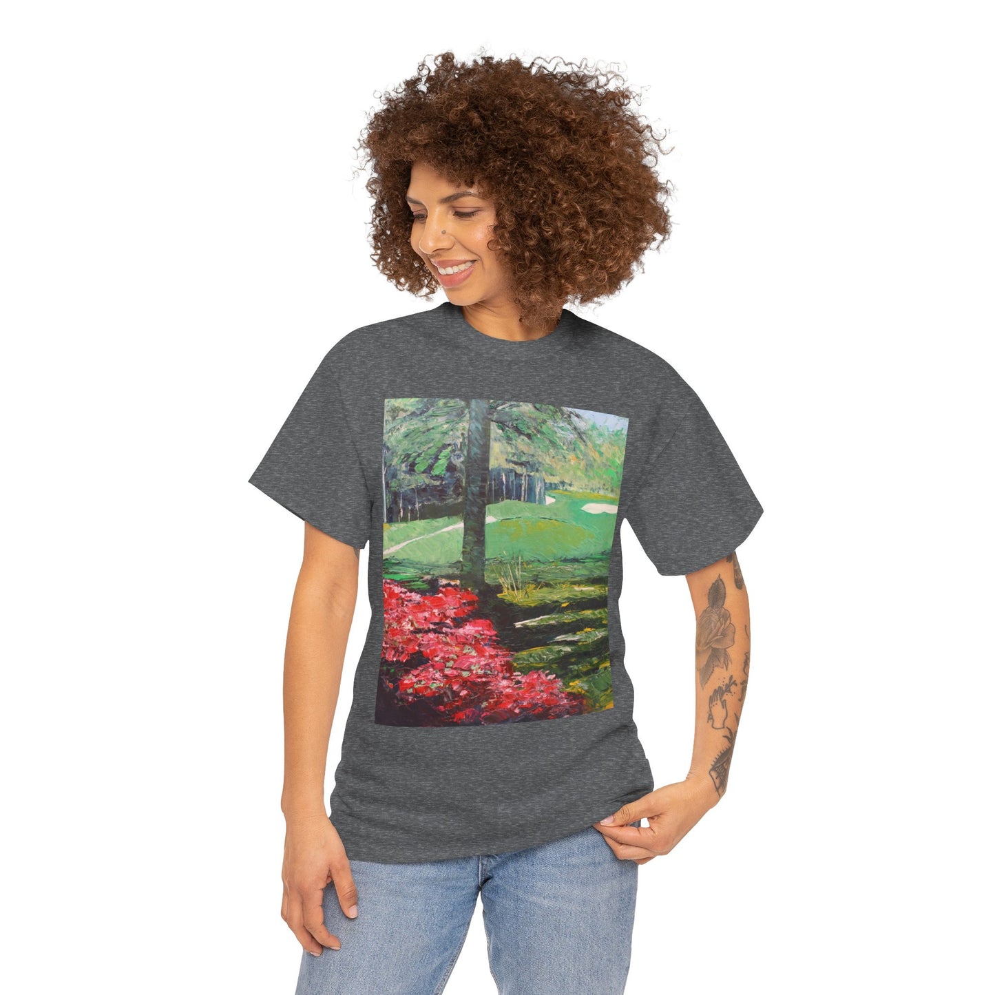 Masters Golf Course- Amazing Unisex Heavy Cotton Short Sleeve Tee Shirts!