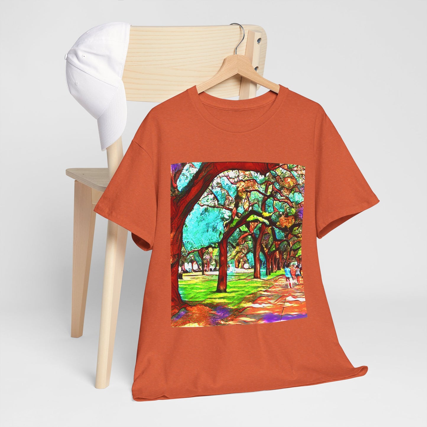 Savannah Walk -Amazing Unisex Heavy Cotton Short Sleeve Tee Shirts!