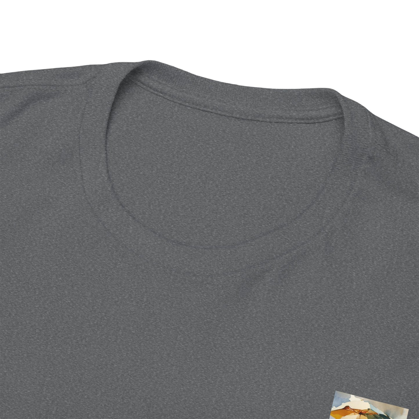 At the Beach Amazing Unisex Heavy Cotton Short Sleeve Tee Shirts!