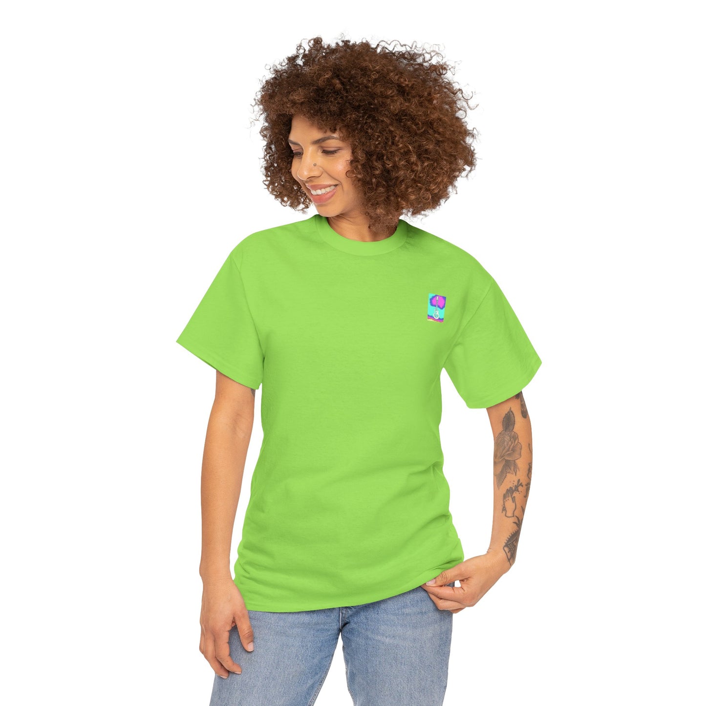 Psychedelic Guitar- Amazing Unisex Heavy Cotton Short Sleeve Tee Shirts!