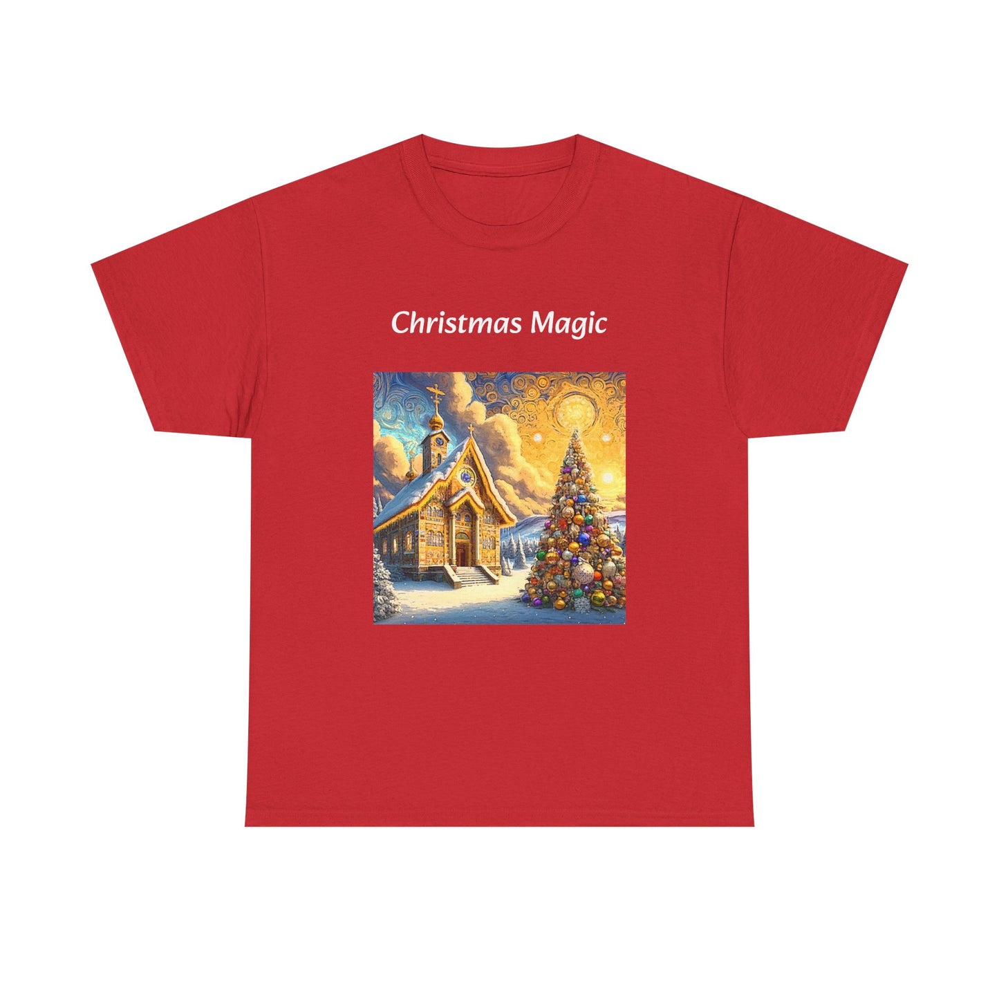 Magic Christmas Amazing Unisex Heavy Cotton Short Sleeve Tee Shirts!