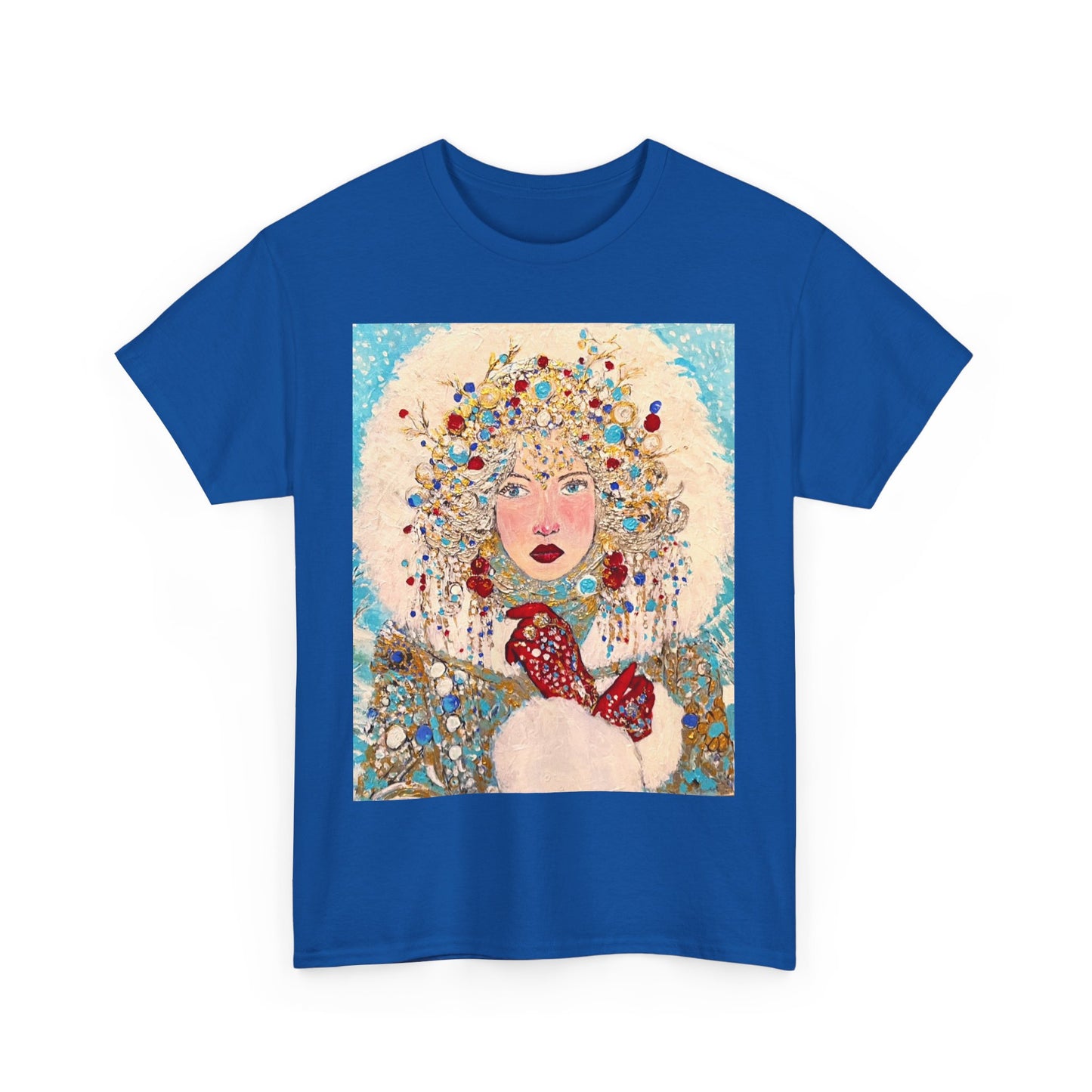 The Queen of Winter - Amazing Unisex Heavy Cotton Tee