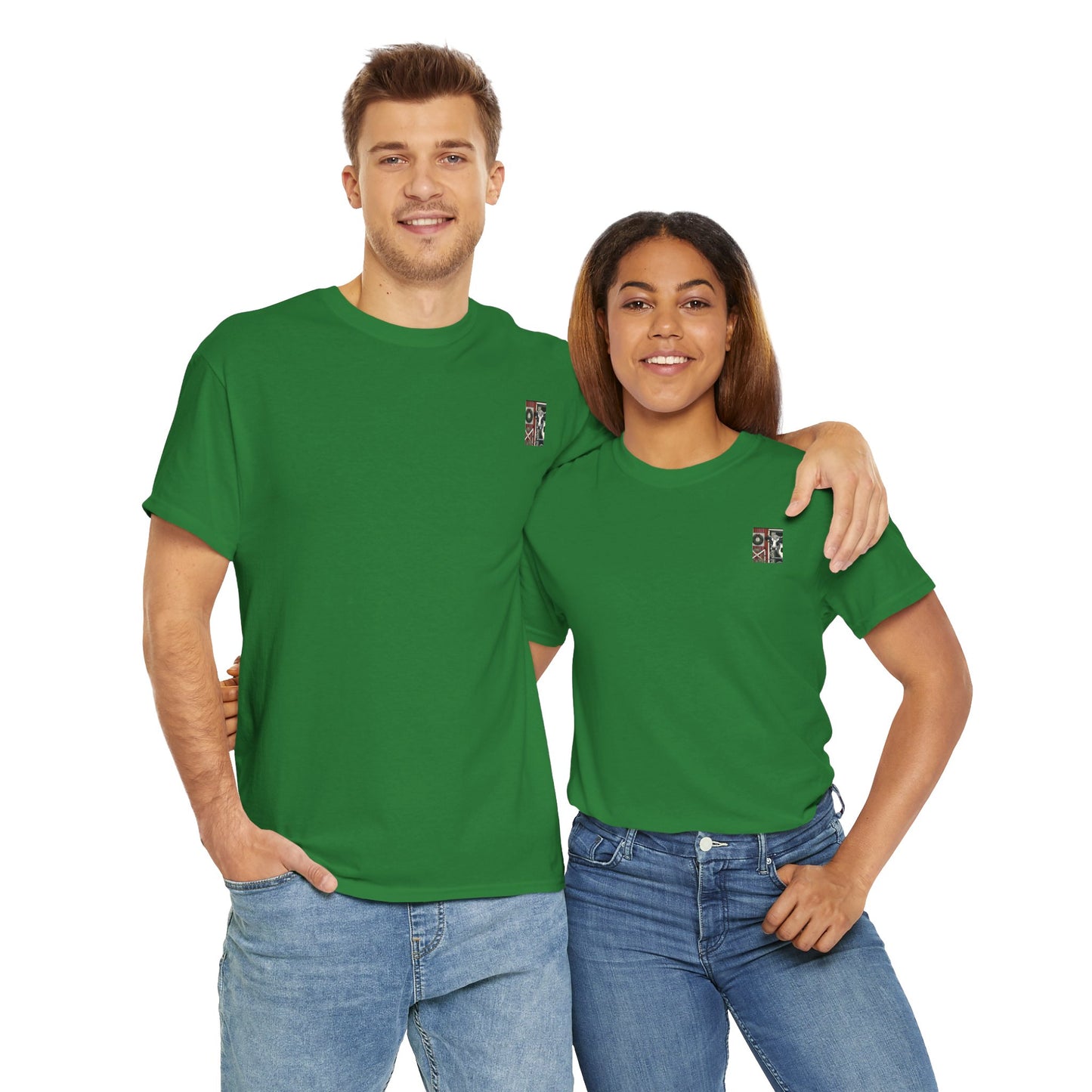 Christmas Mooves Me -Amazing Unisex Heavy Cotton Short Sleeve Tee Shirts!