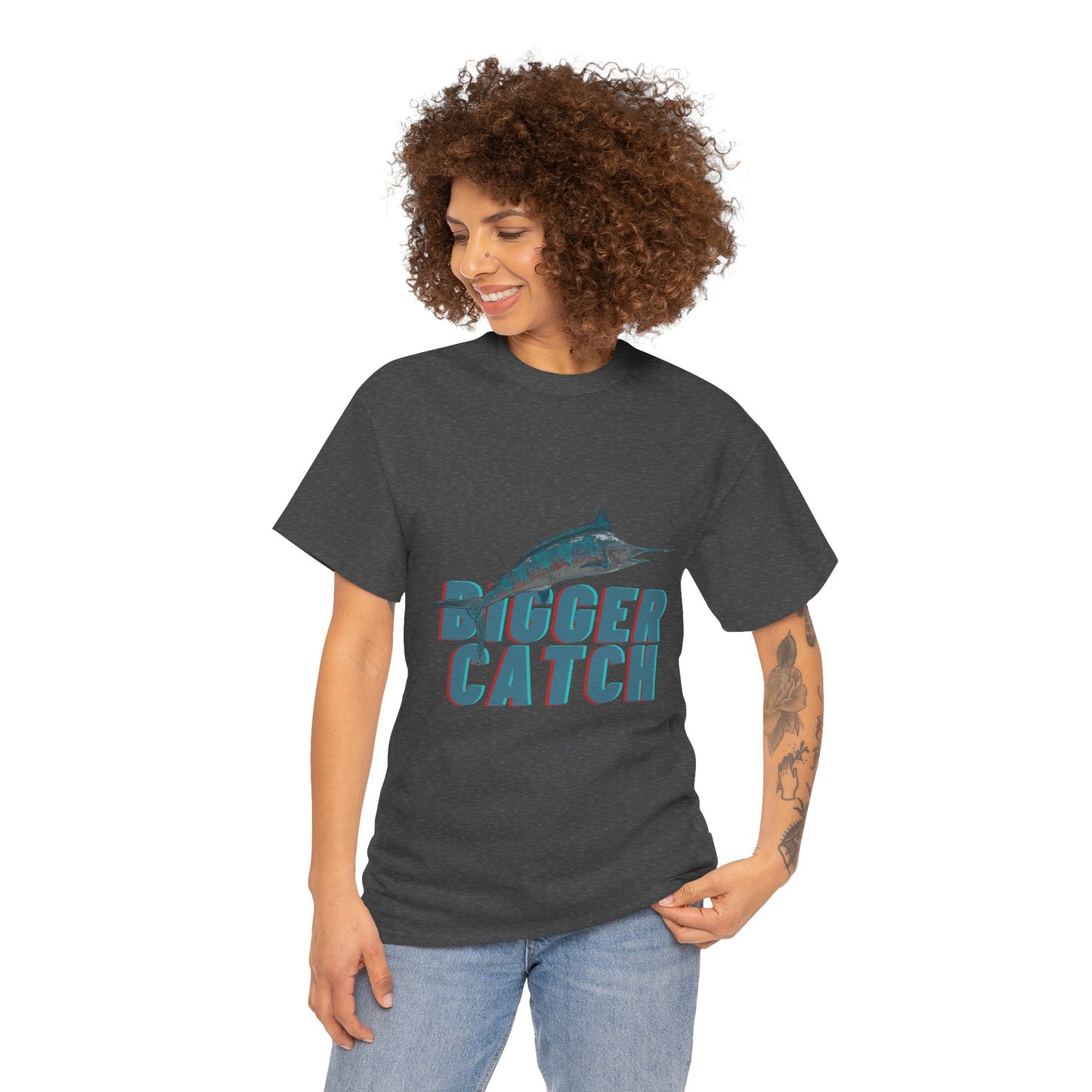 Big Catch - Amazing Unisex Heavy Cotton Short Sleeve Tee Shirts!