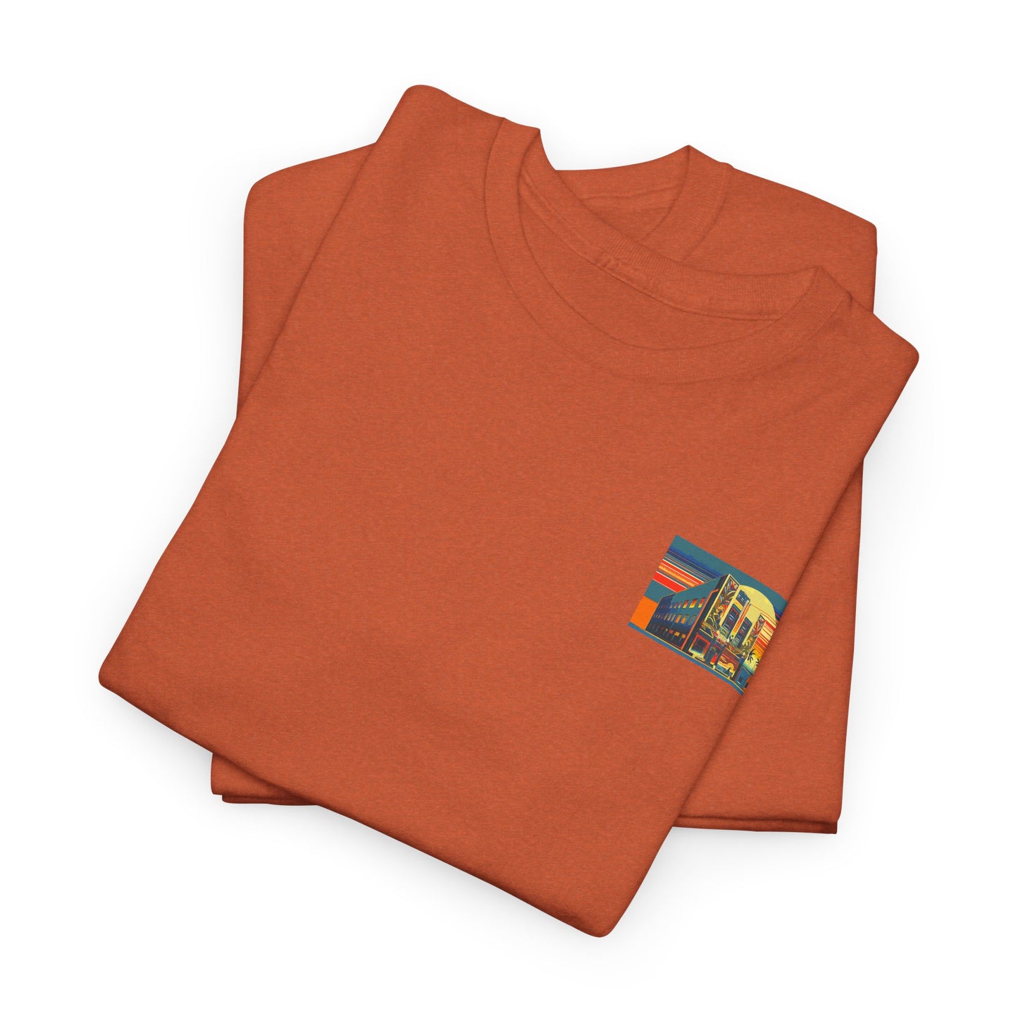 Art Deco Theatre - Amazing Unisex Heavy Cotton Short Sleeve Tee Shirts!