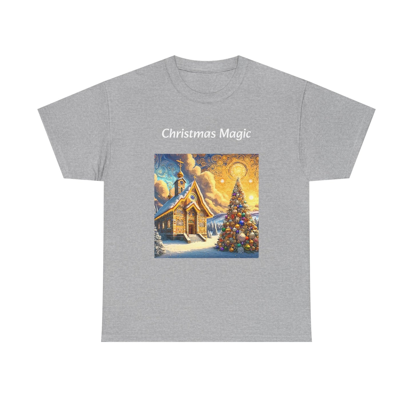 Magic Christmas Amazing Unisex Heavy Cotton Short Sleeve Tee Shirts!