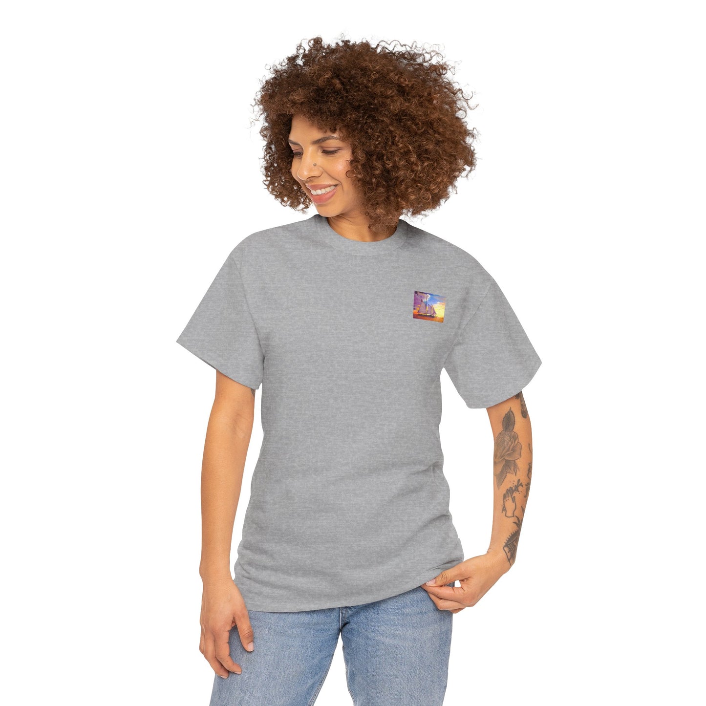Smooth Sailing- Amazing Unisex Heavy Cotton Short Sleeve Tee Shirts!