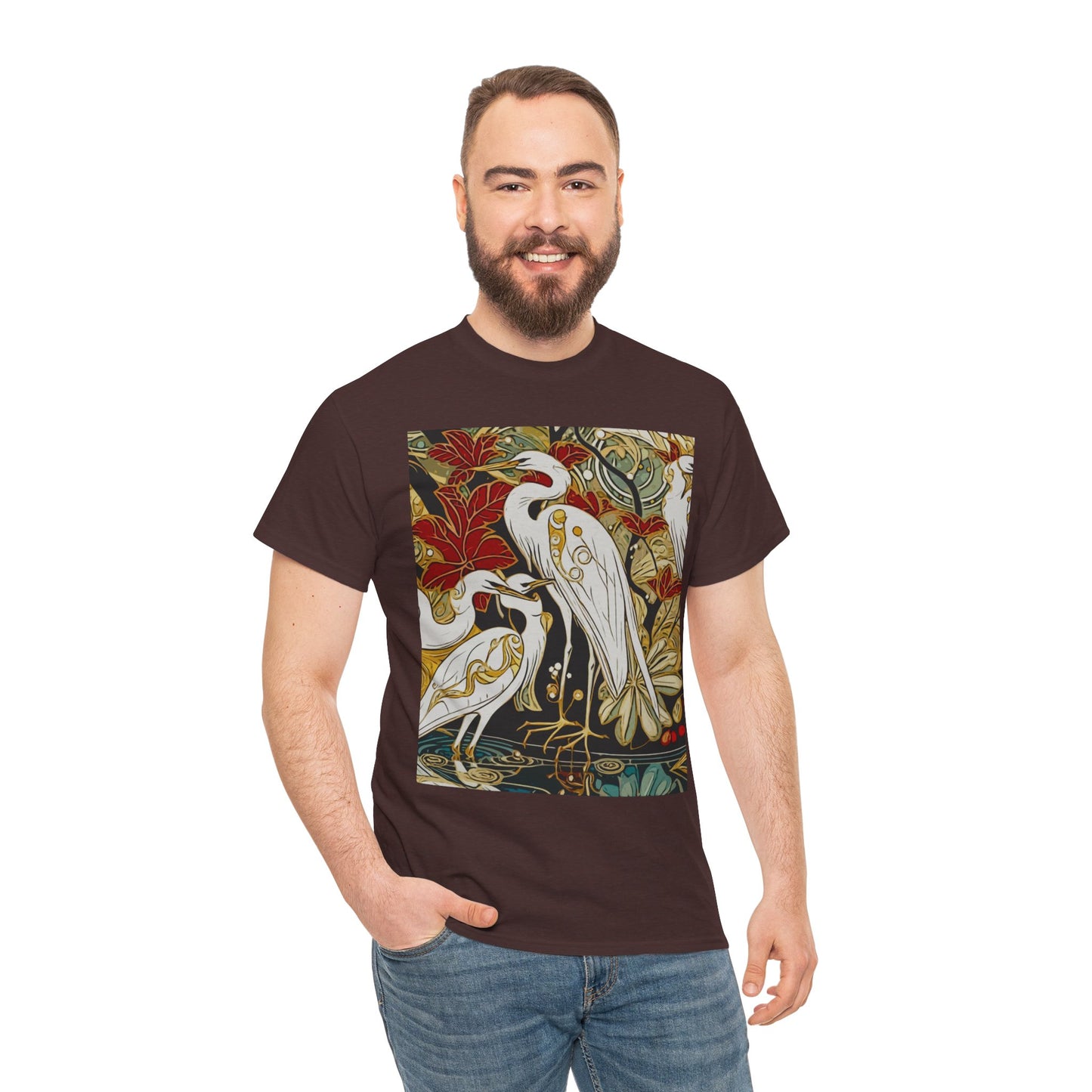 Gorgeous Birds Amazing Unisex Heavy Cotton Short Sleeve Tee Shirts!