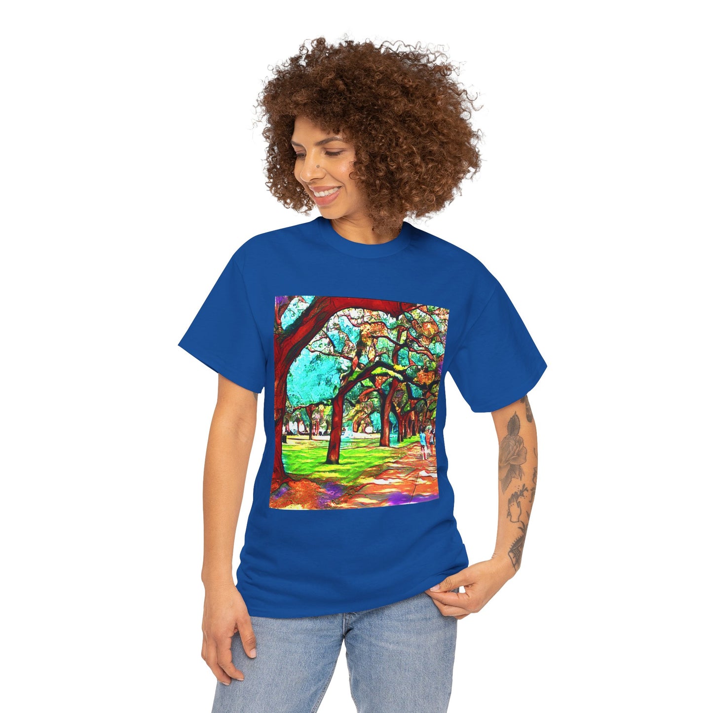 Savannah Walk -Amazing Unisex Heavy Cotton Short Sleeve Tee Shirts!