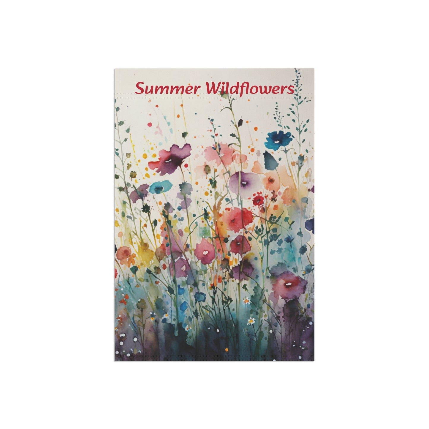 Summer Wildflowers Garden & House Banner