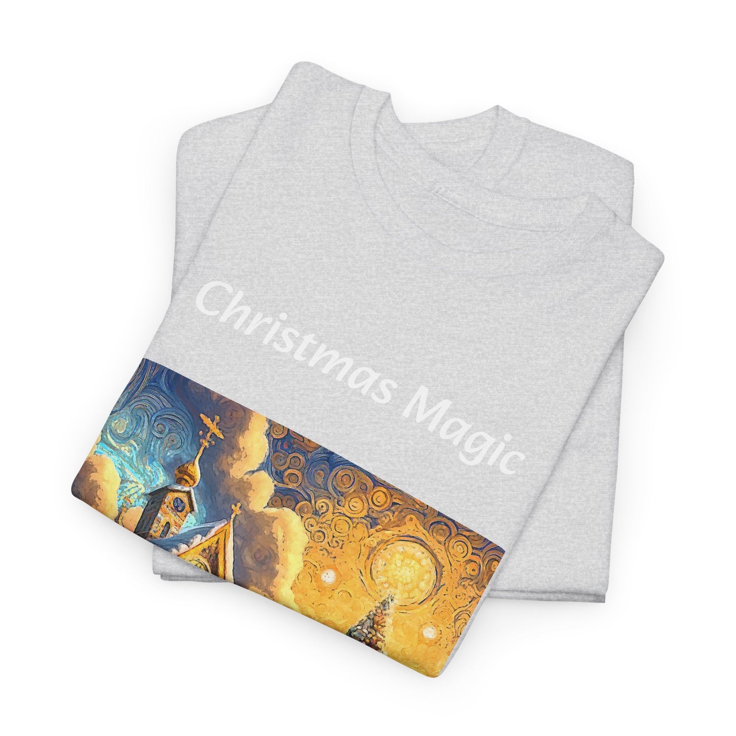 Magic Christmas Amazing Unisex Heavy Cotton Short Sleeve Tee Shirts!