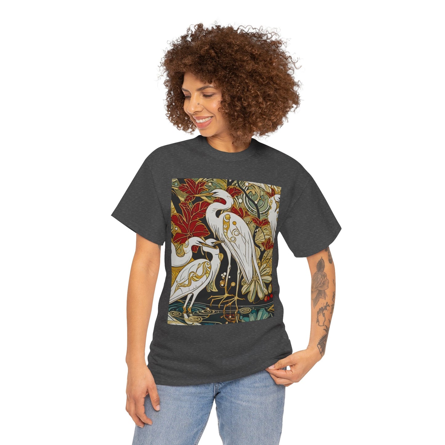 Gorgeous Birds Amazing Unisex Heavy Cotton Short Sleeve Tee Shirts!