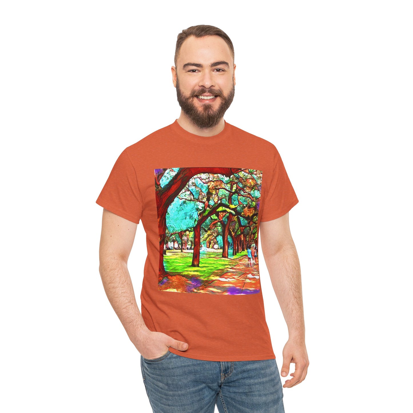 Savannah Walk -Amazing Unisex Heavy Cotton Short Sleeve Tee Shirts!