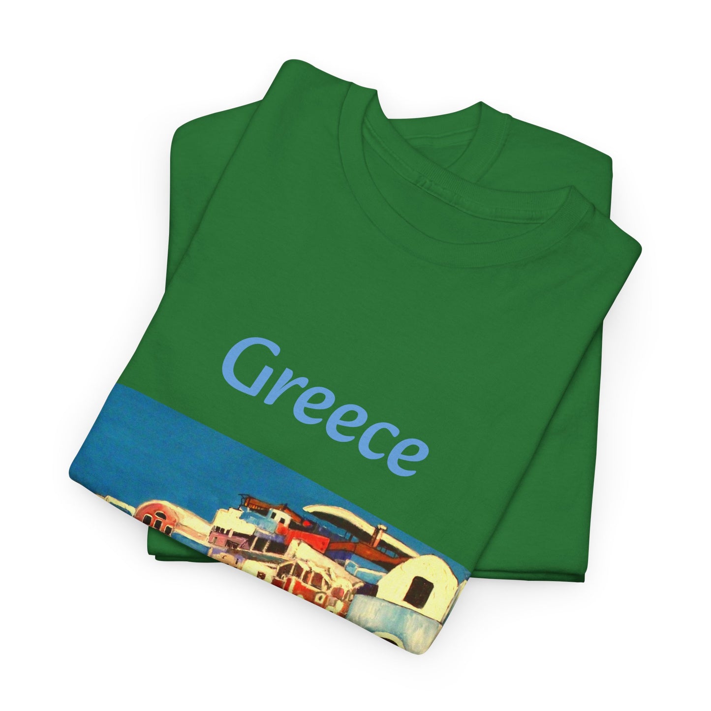 Greece - Amazing Unisex Heavy Cotton Short Sleeve Tee Shirts!