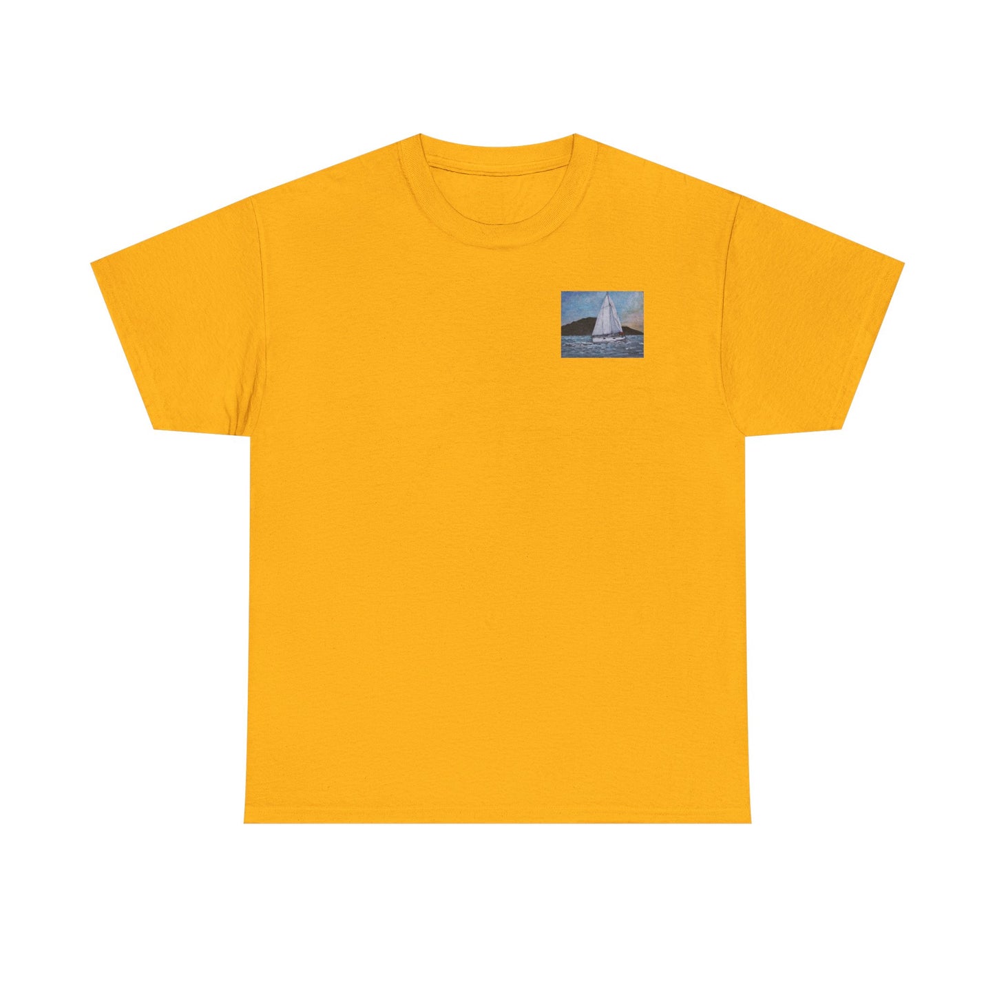 Smoothly Sailing - Amazing Unisex Heavy Cotton Short Sleeve Tee Shirts!