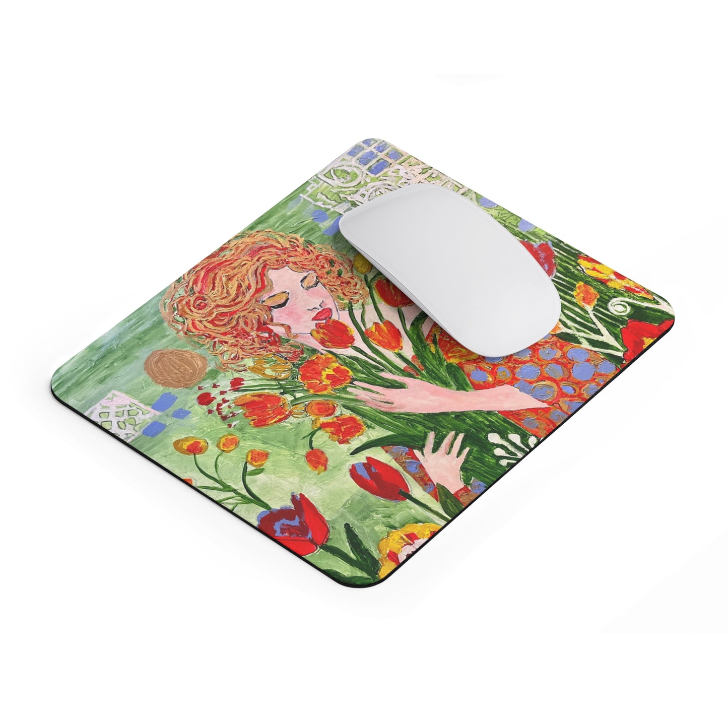 The Queen of Spring Mousepad