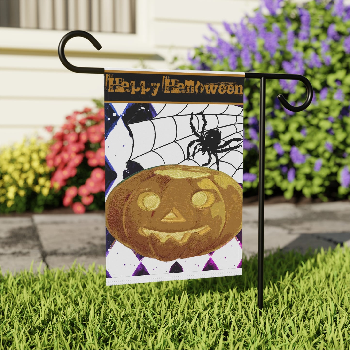 Happy Halloween Garden & House Banner