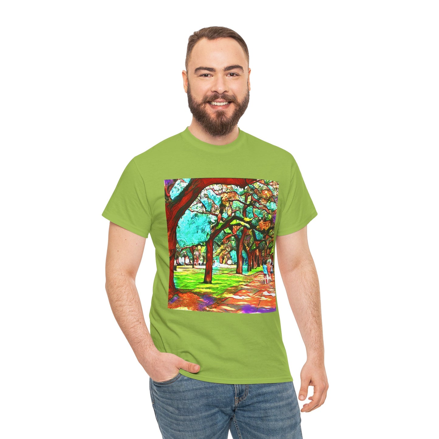 Savannah Walk -Amazing Unisex Heavy Cotton Short Sleeve Tee Shirts!