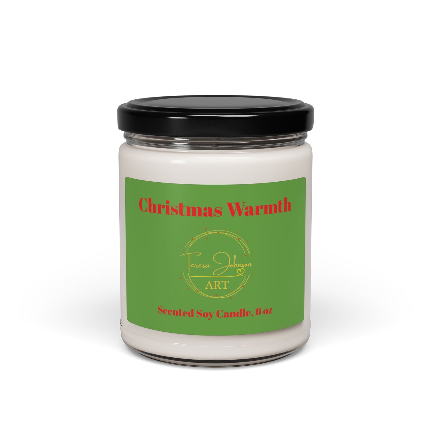 Christmas Warmth - Scented Soy Candle, 9oz