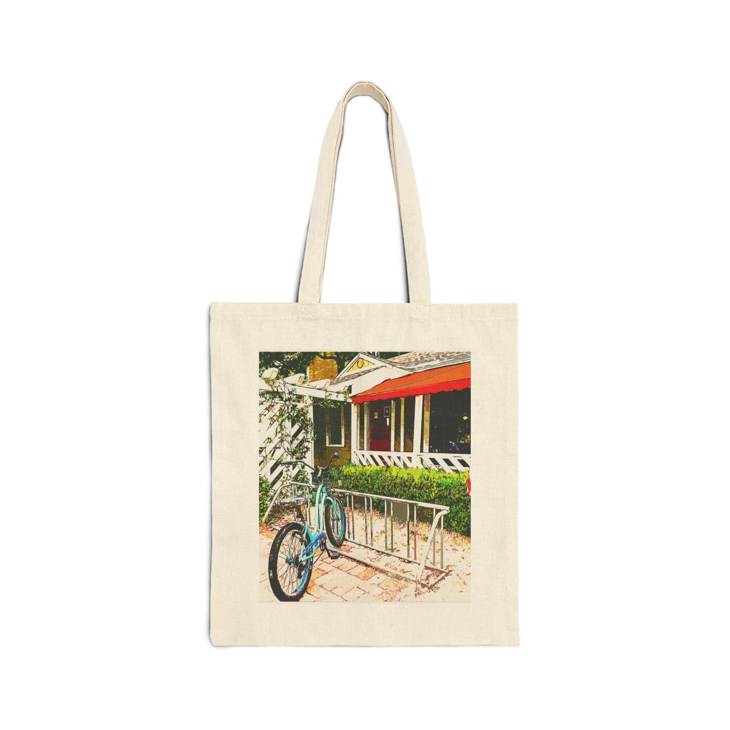"Weekend Holiday" Stylish Cotton Canvas Tote Bag