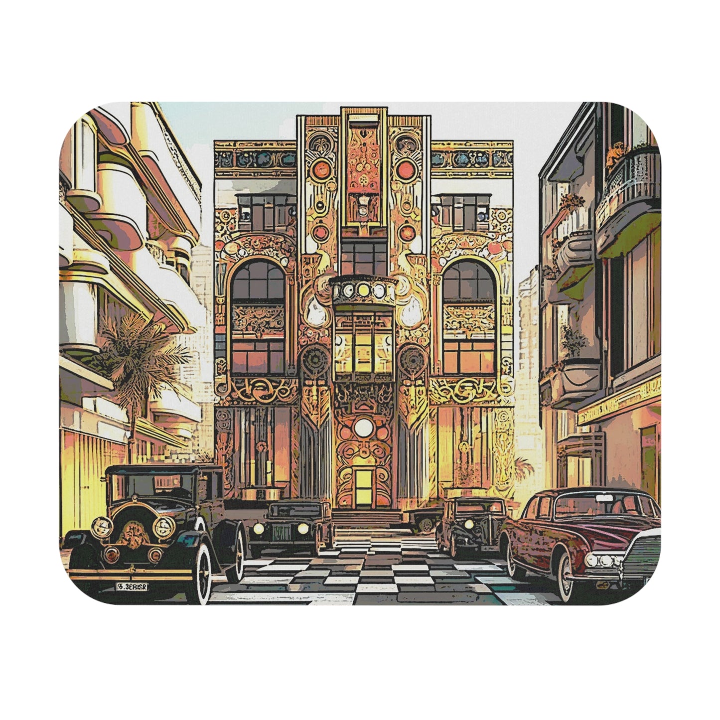 Art Deco Vintage Mousepad