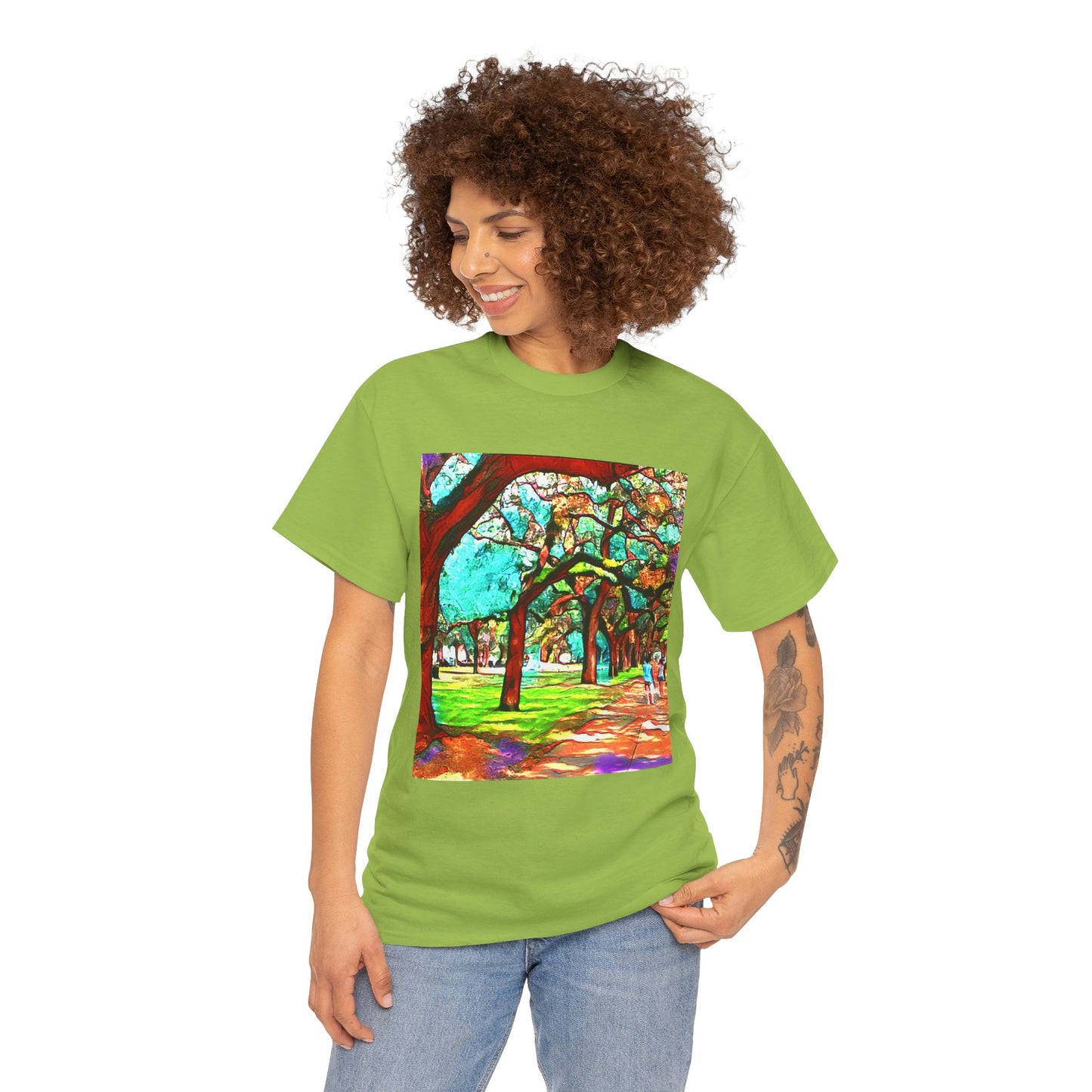 Savannah Walk -Amazing Unisex Heavy Cotton Short Sleeve Tee Shirts!