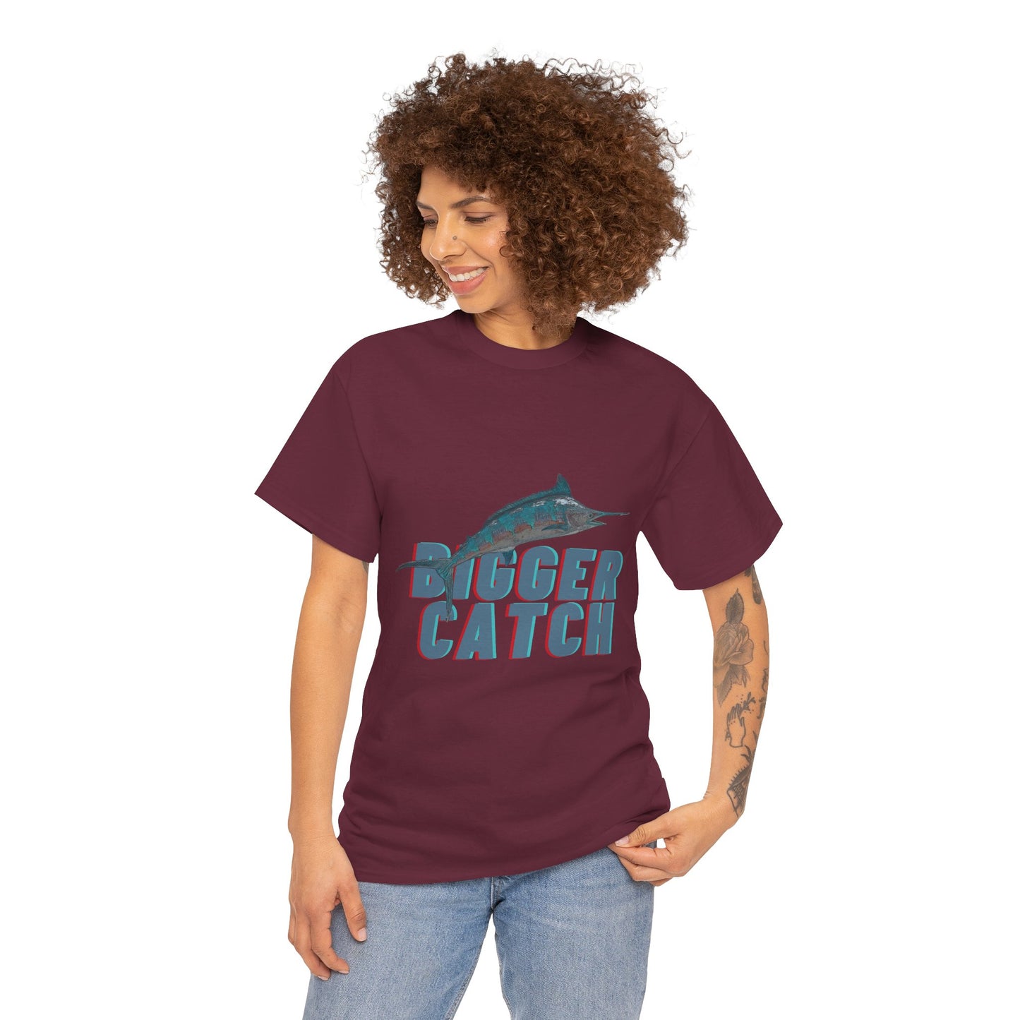 Big Catch - Amazing Unisex Heavy Cotton Short Sleeve Tee Shirts!