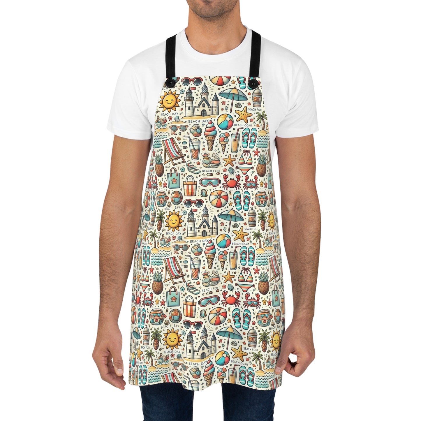 Tropical Beach Day -Apron