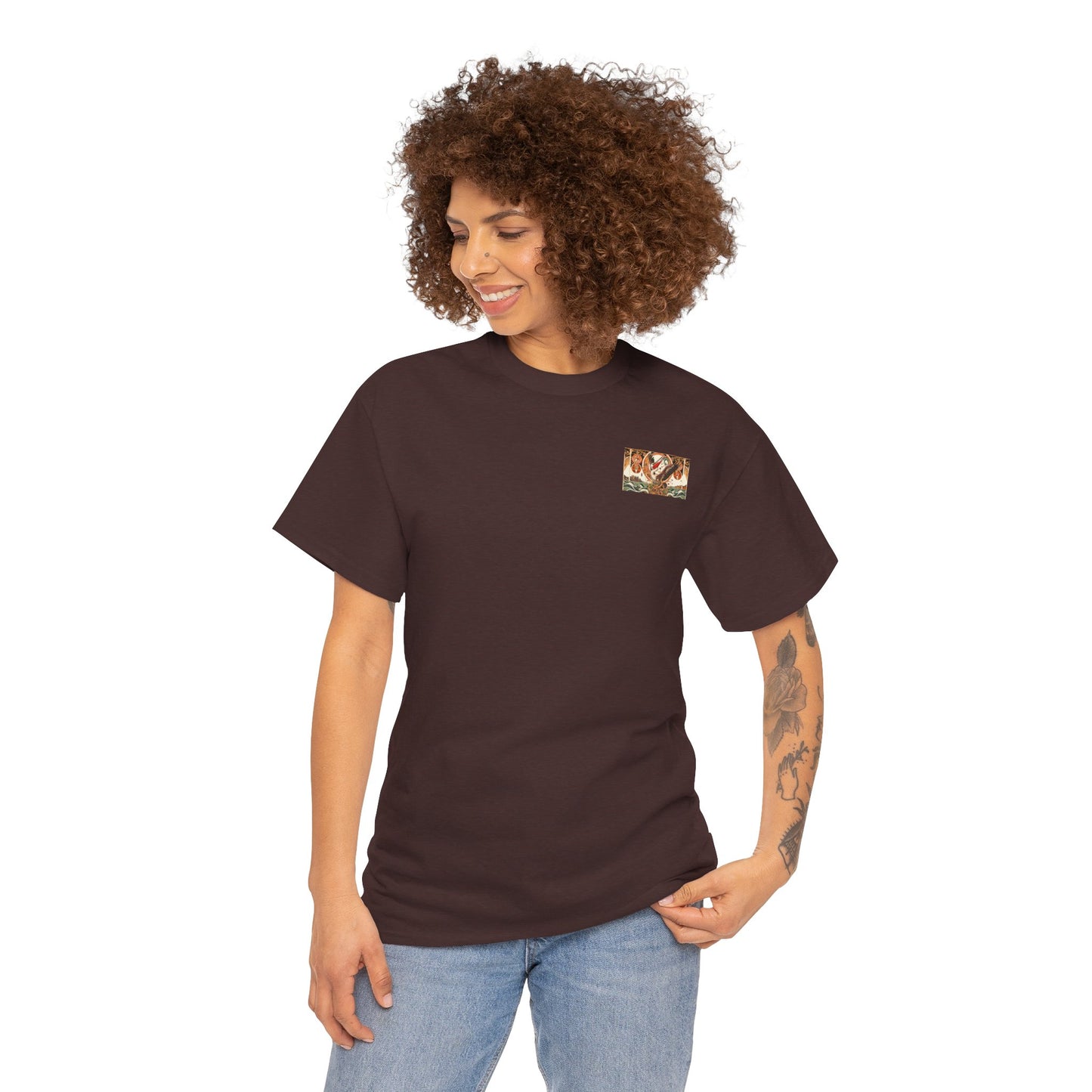 Magnificent Bird - Amazing Unisex Heavy Cotton Short Sleeve Tee Shirts!