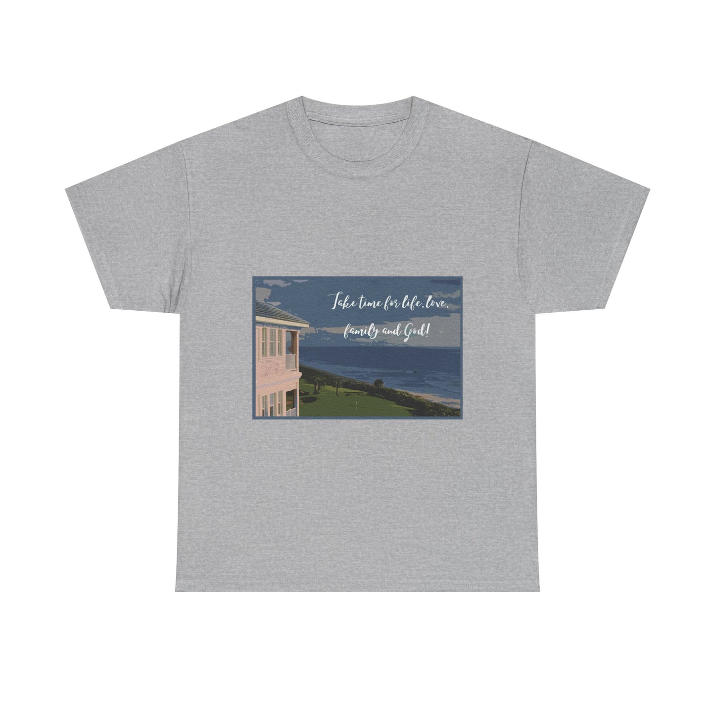 Take time for life- Amazing Unisex Heavy Cotton Tee