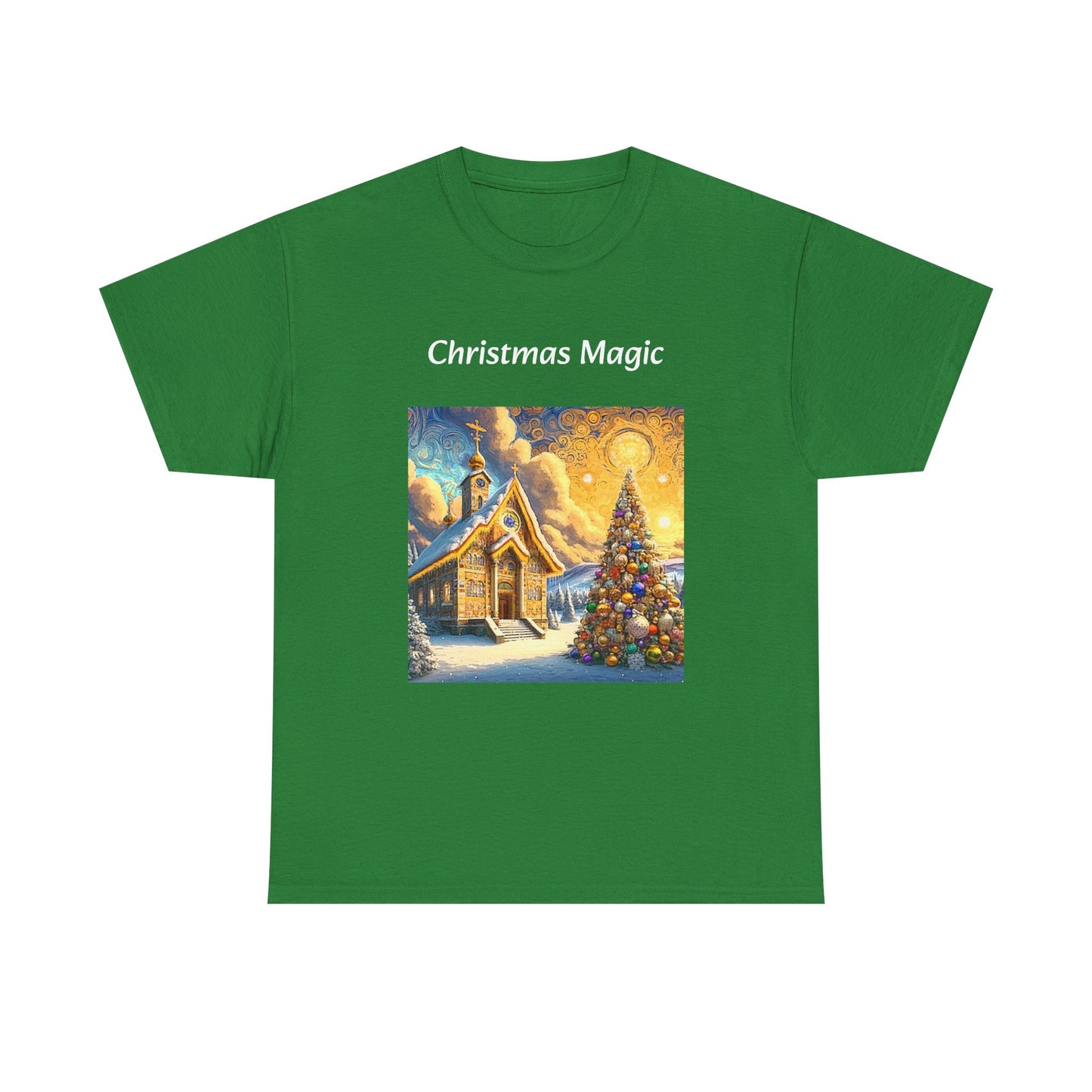 Magic Christmas Amazing Unisex Heavy Cotton Short Sleeve Tee Shirts!