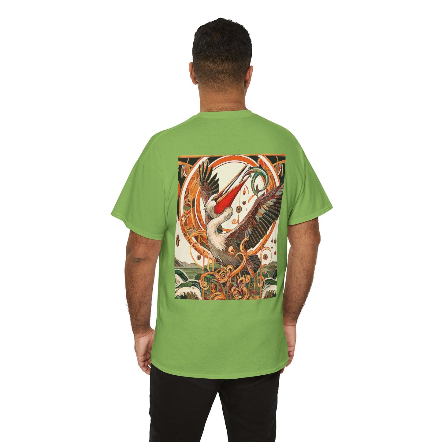 Magnificent Bird - Amazing Unisex Heavy Cotton Short Sleeve Tee Shirts!