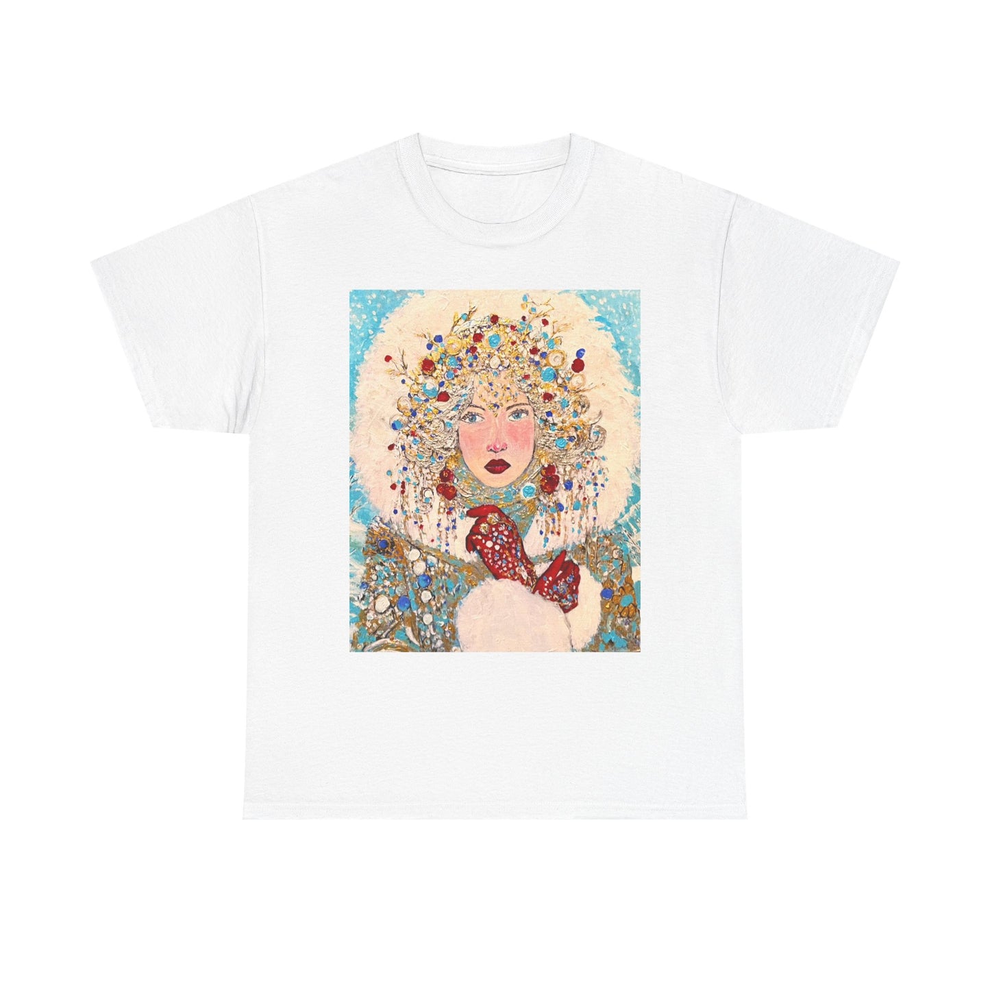 The Queen of Winter - Amazing Unisex Heavy Cotton Tee