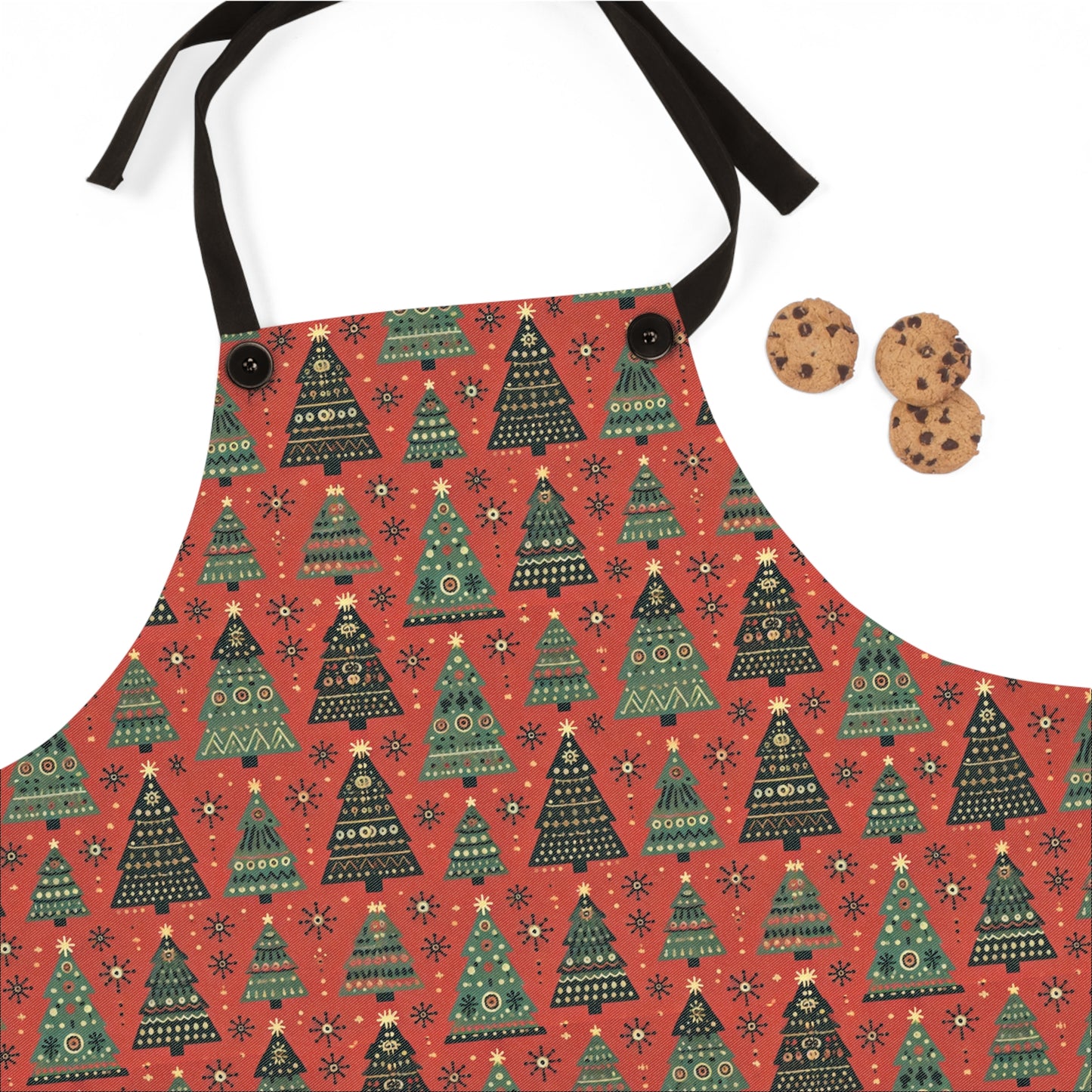 Modern Christmas Tree- Apron