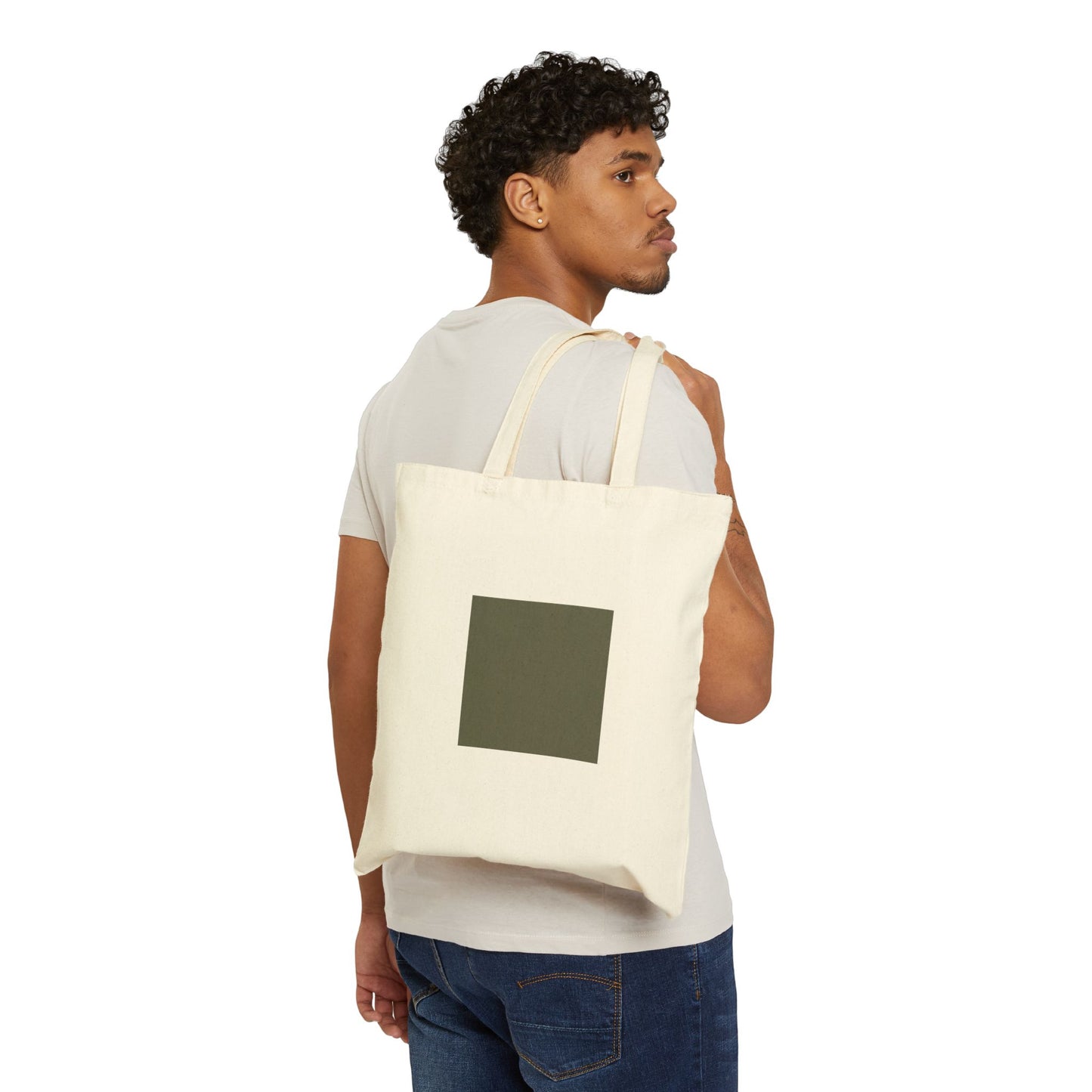 "Best Dad Ever" Stylish Cotton Canvas Tote Bag