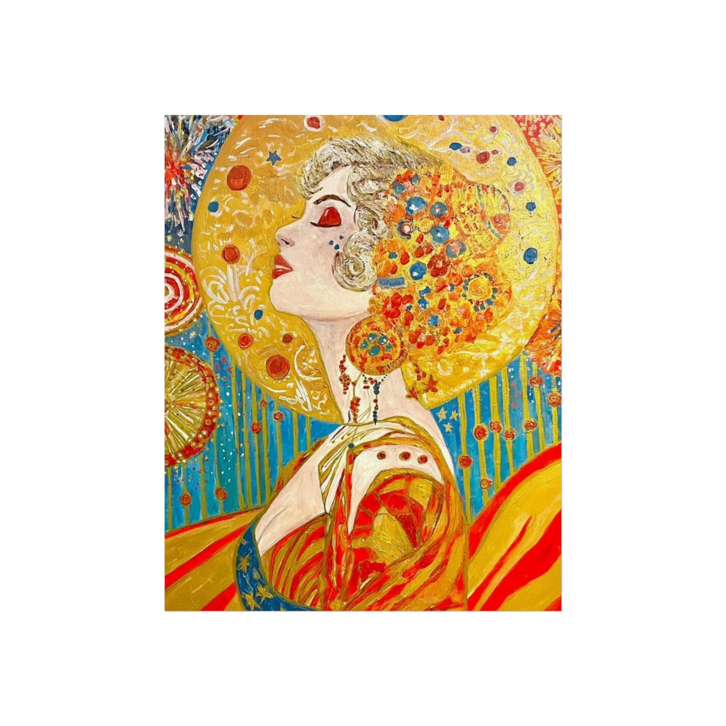 Celebrate American- Art- GicléeTechnique Fine Art Posters- No Frame