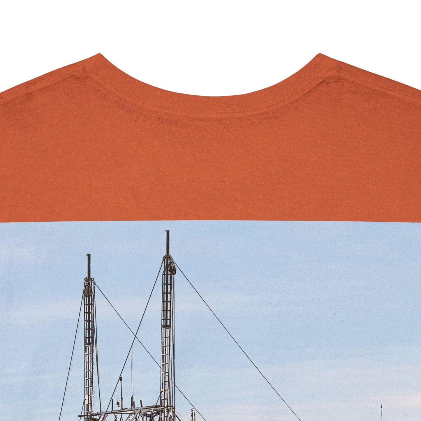 Shrimp Boat- Amazing Unisex Heavy Cotton Short Sleeve Tee Shirts!