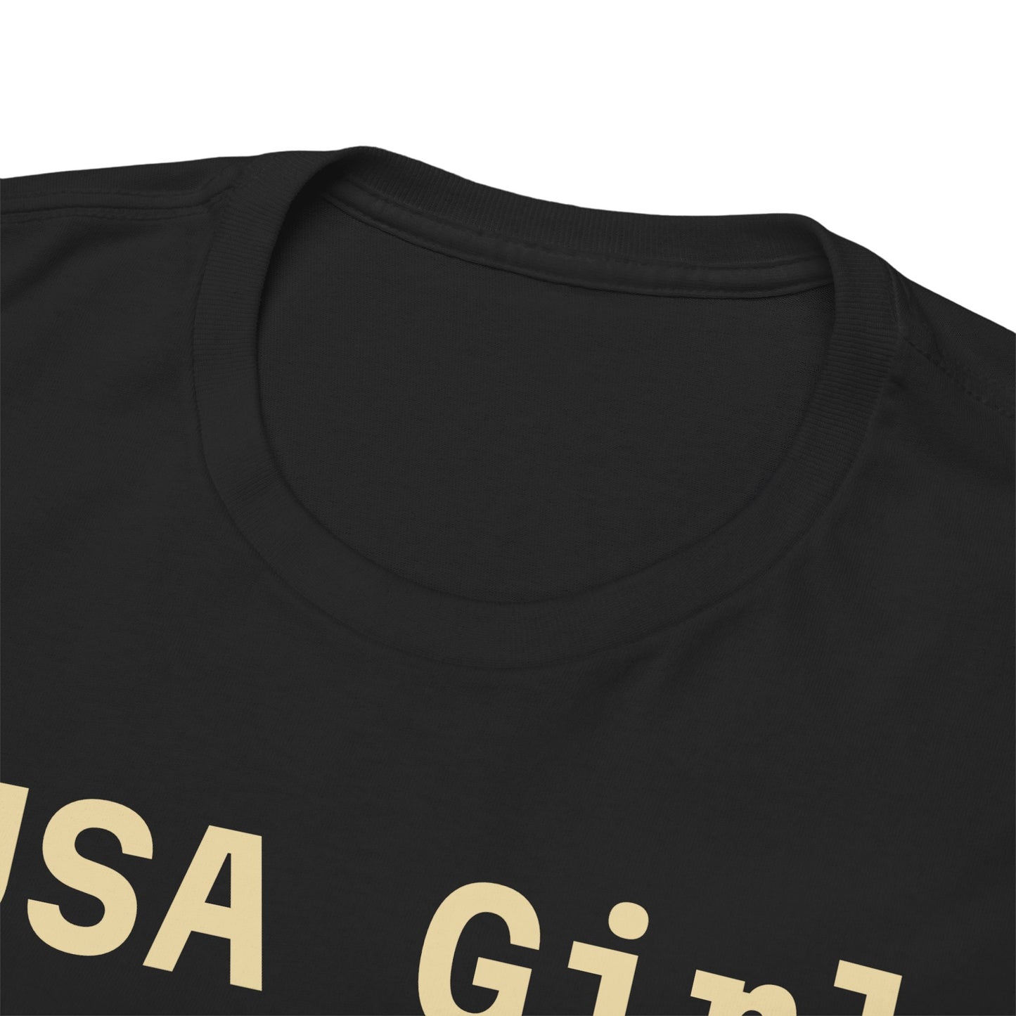 "USA Girl" - Amazing Unisex Heavy Cotton Short Sleeve Tee Shirts!