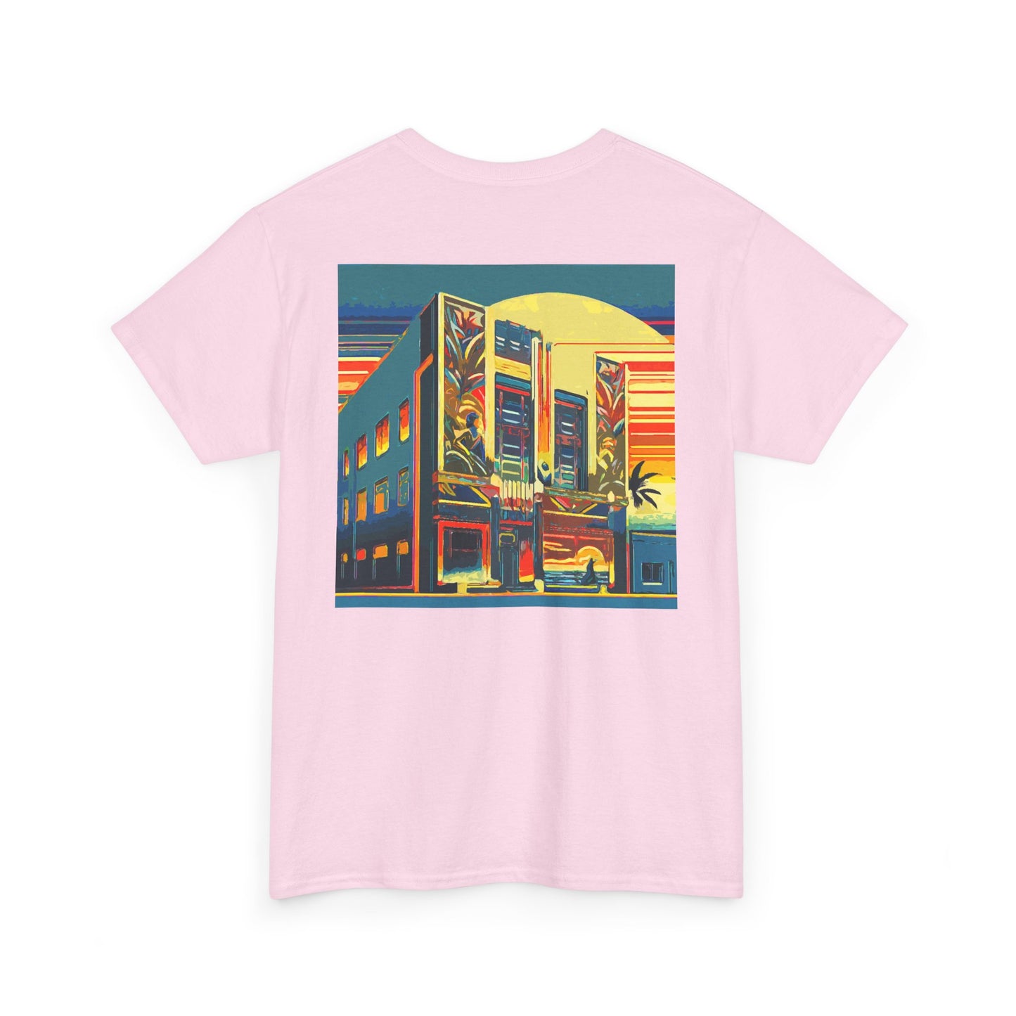 Art Deco Theatre - Amazing Unisex Heavy Cotton Short Sleeve Tee Shirts!